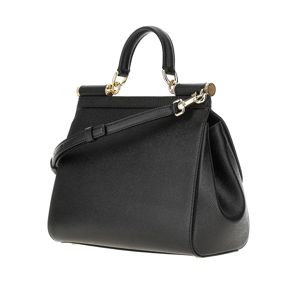 Dolce&Gabbana Women Dauphine Leather Large Sicily Bag