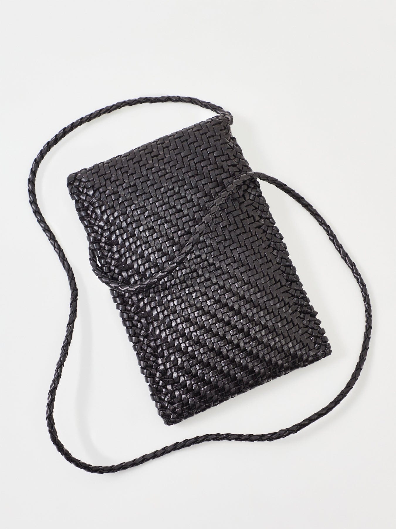Dragon Diffusion Woven Phone Crossbody Bag