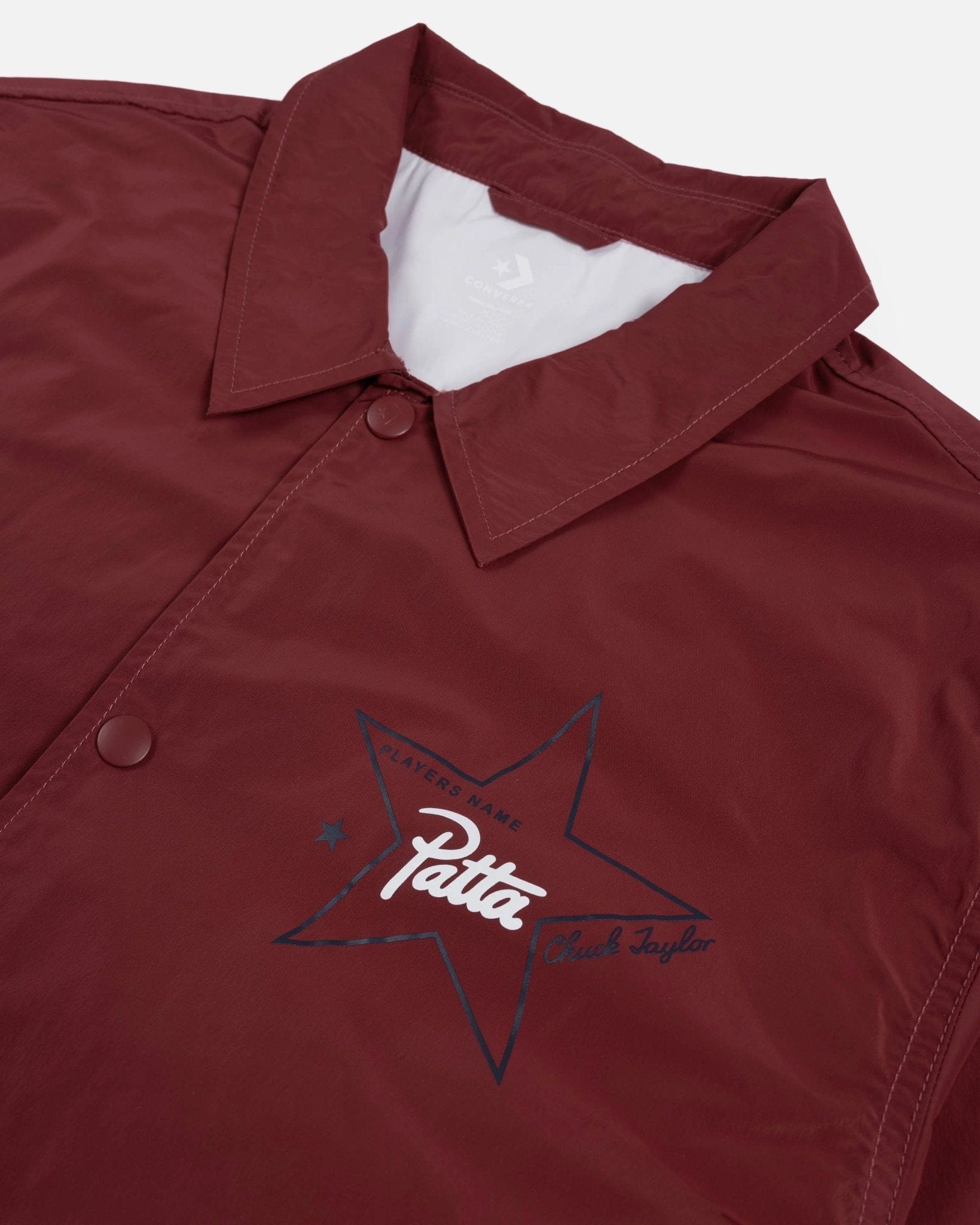 Converse Patta x Converse Coaches Jacket (Garnet)