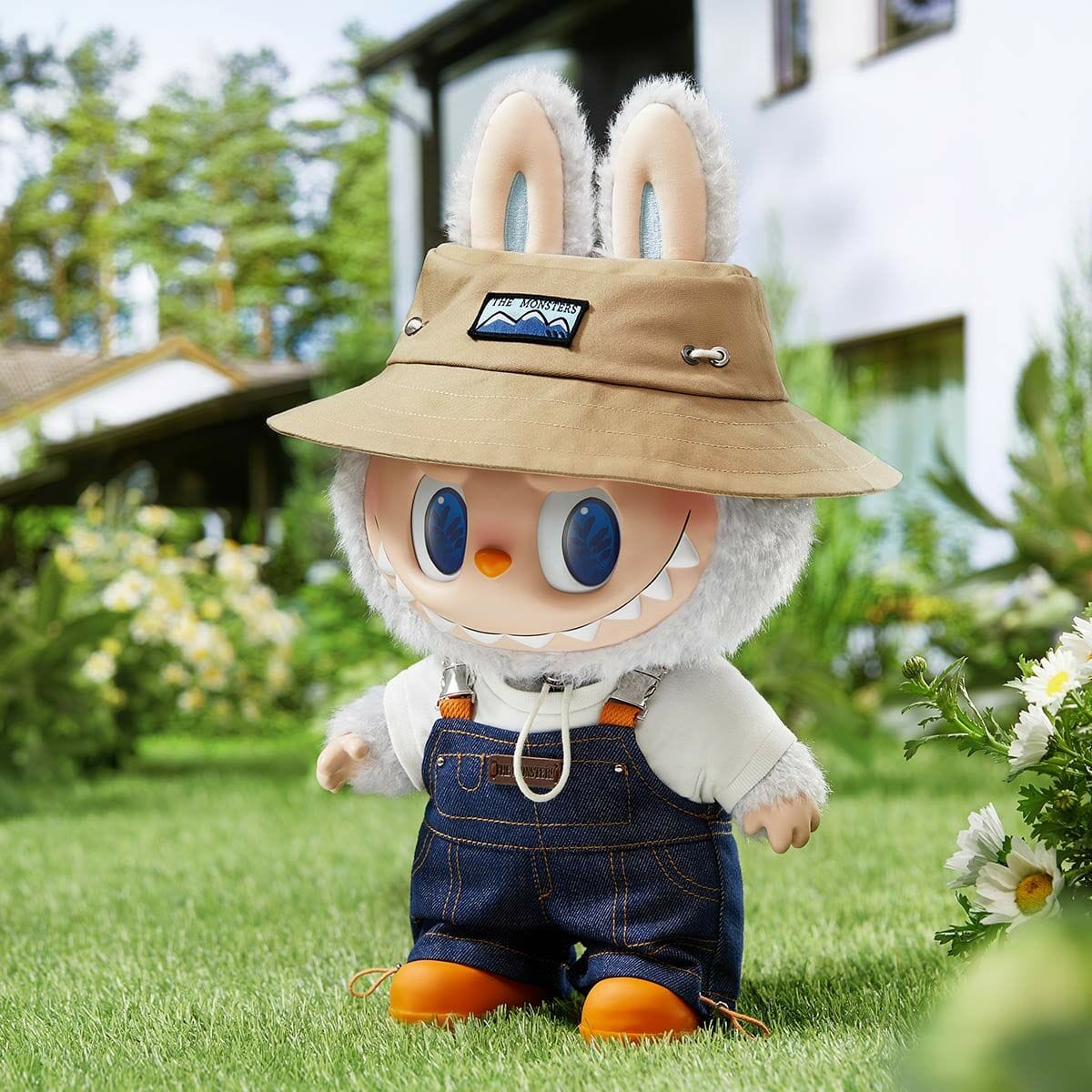 Medicom Toy POP MART LABUBU THE MONSTERS 春天野在家系列 FALL IN WILD SERIES 搪膠毛絨 公仔