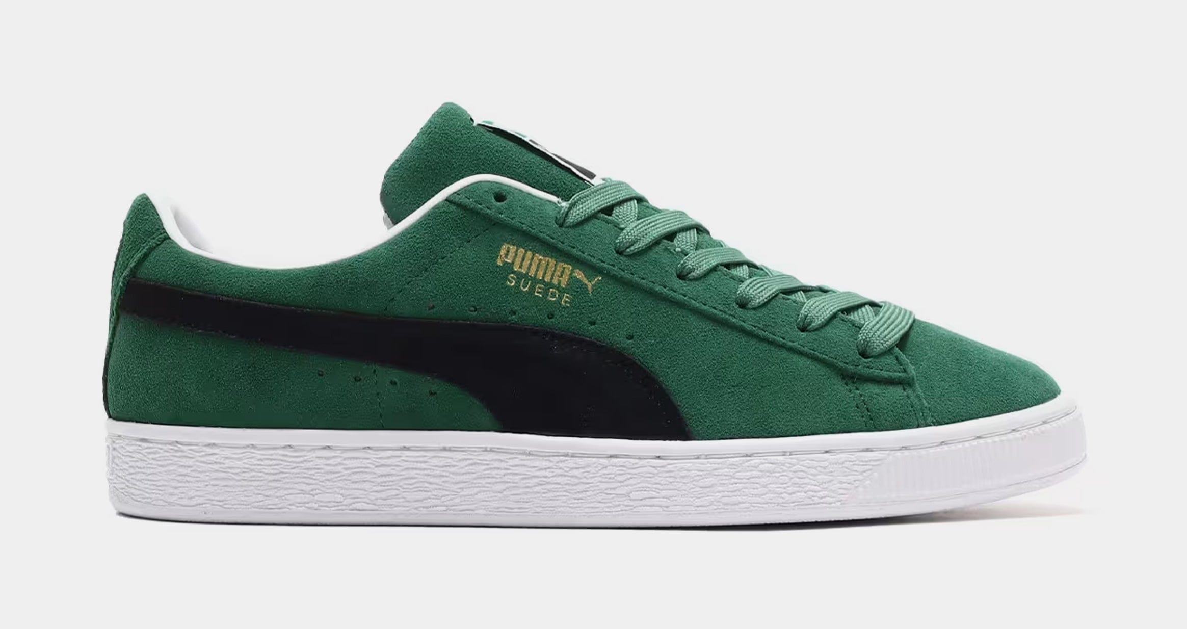 PUMA Suede Classic 21 Mens Lifestyle Shoes (Green)
