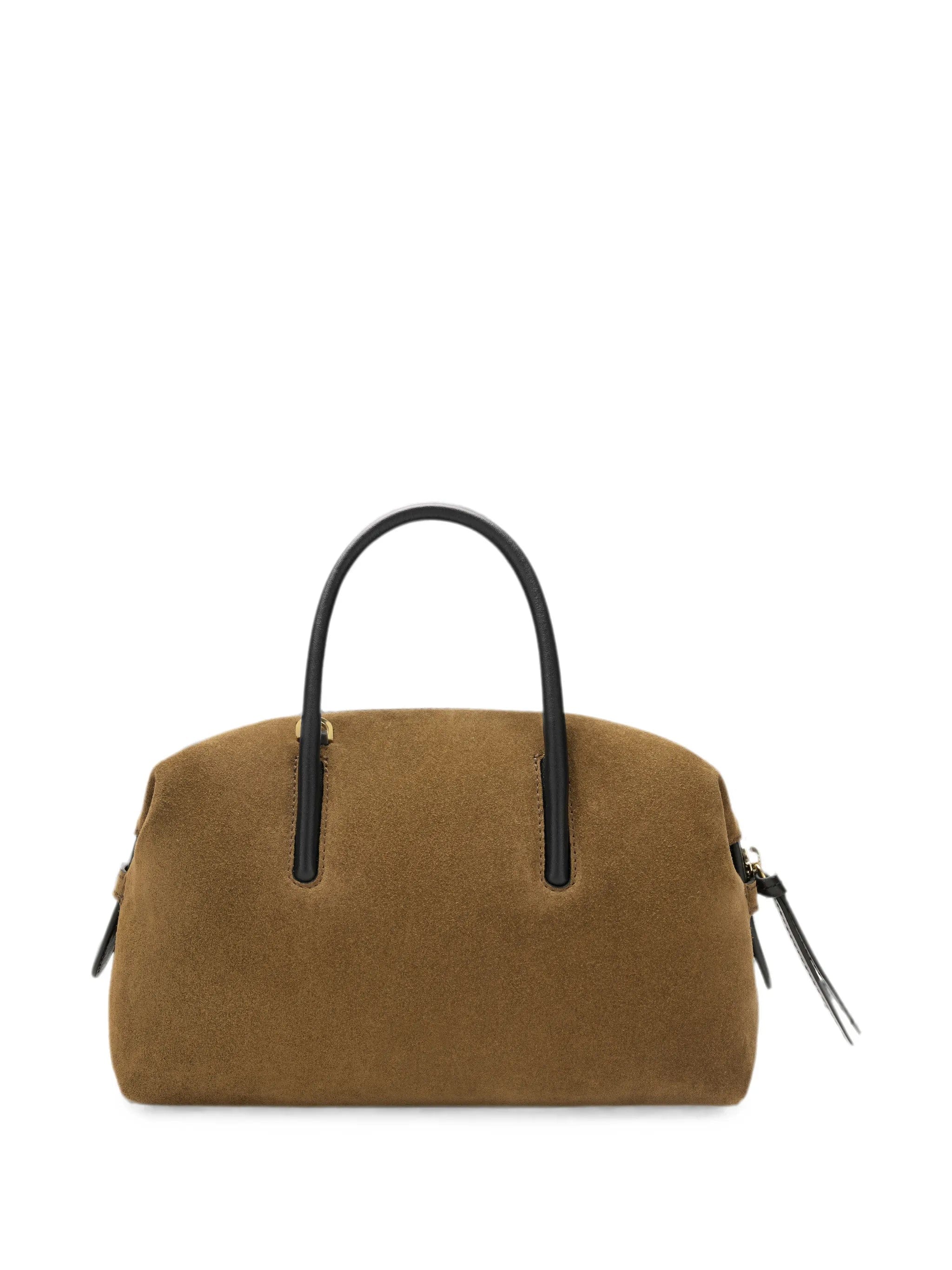 Demellier small Stockholm intarsia - suede tote bag