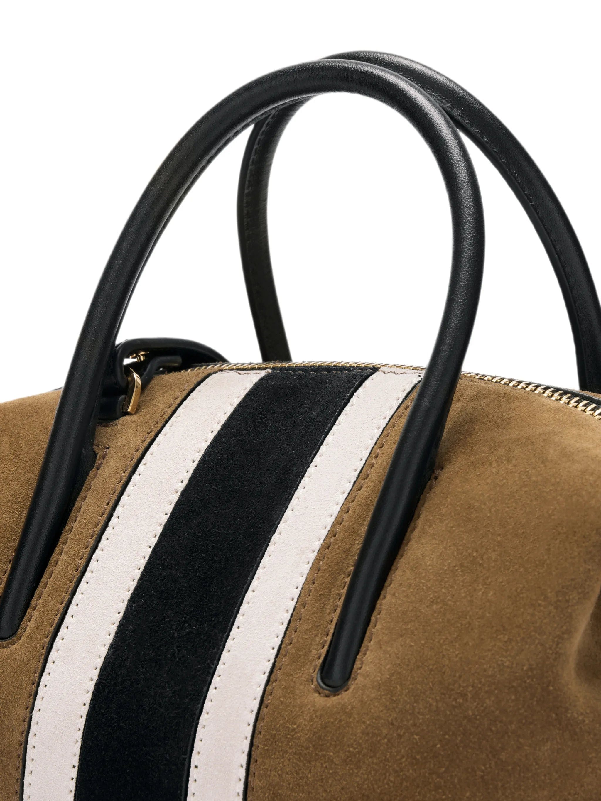 Demellier small Stockholm intarsia - suede tote bag