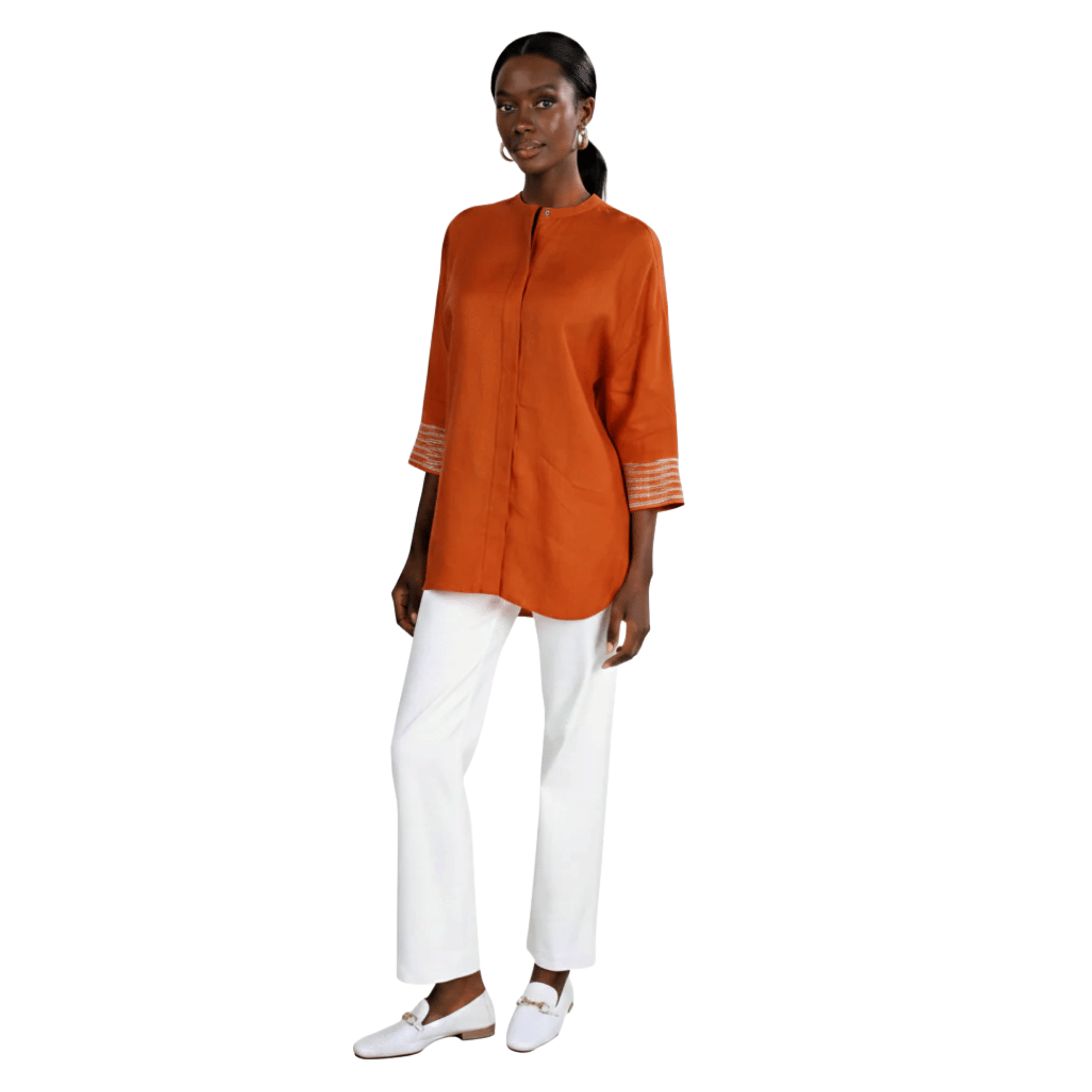 LORO PIANA CAM. LINDSIE OVER LOVE CA SHIRT (قميص)