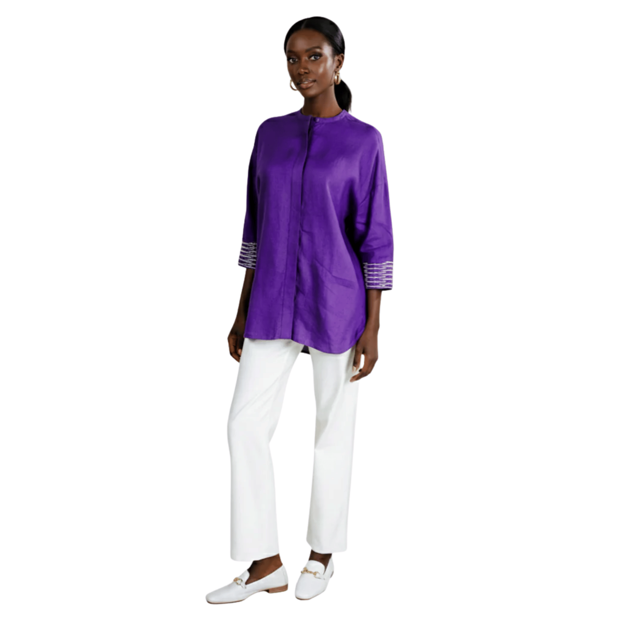 LORO PIANA CAM. LINDSIE OVER LOVE CA SHIRT (قميص)