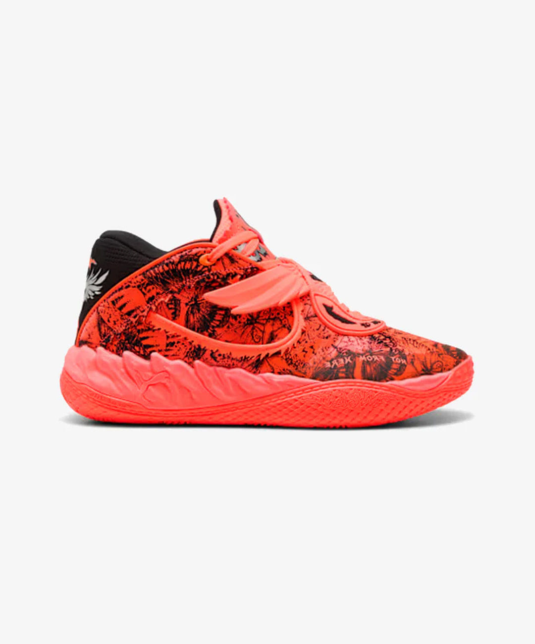 PUMA | MB.05 FLUTTER MID BASKETBALL { GLOWING RED/PUMA BLACK