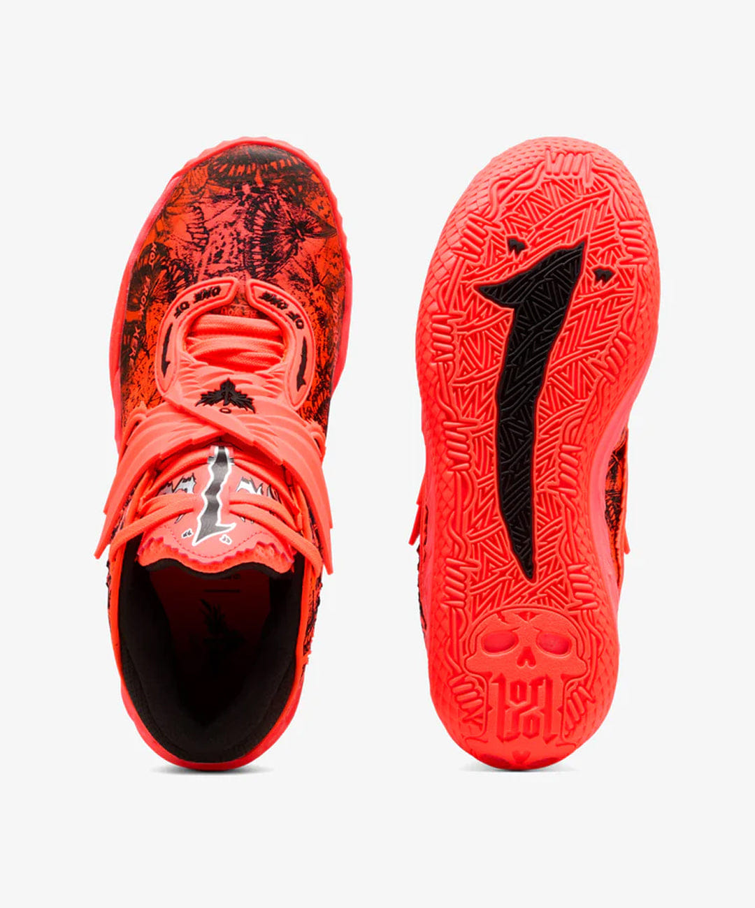 PUMA | MB.05 FLUTTER MID BASKETBALL { GLOWING RED/PUMA BLACK