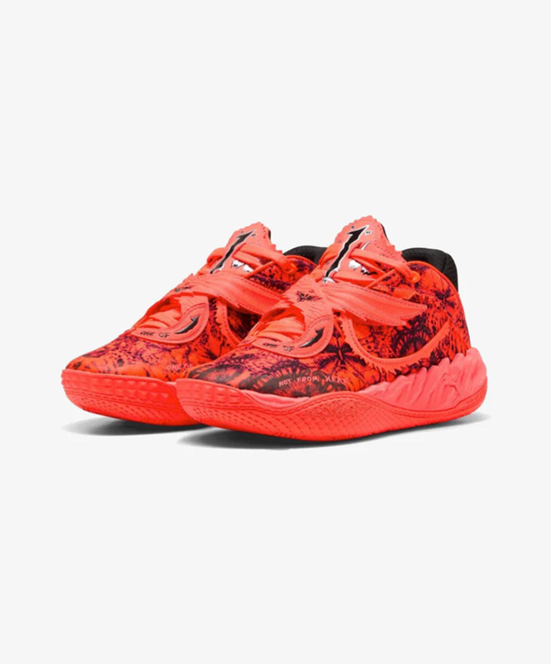 PUMA | MB.05 FLUTTER MID BASKETBALL { GLOWING RED/PUMA BLACK