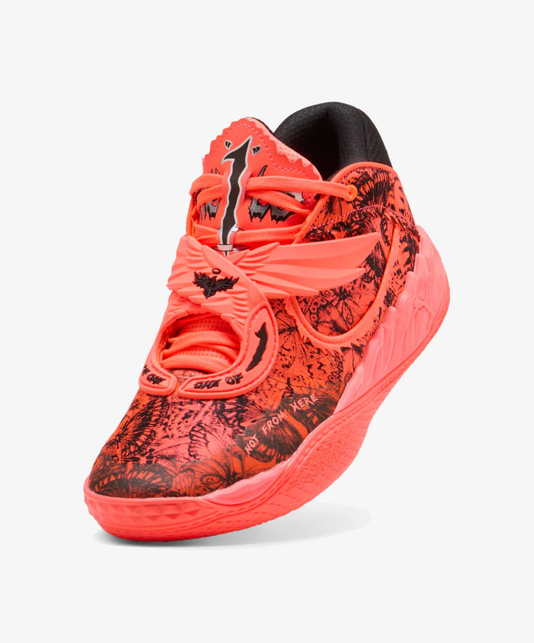 PUMA | MB.05 FLUTTER MID BASKETBALL { GLOWING RED/PUMA BLACK