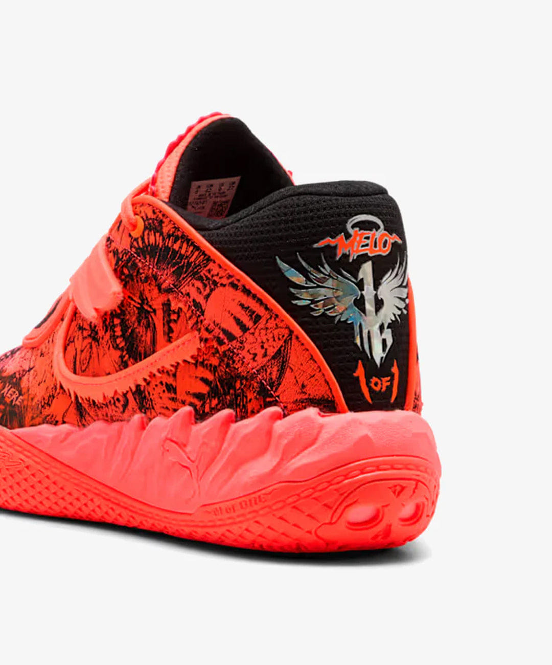 PUMA | MB.05 FLUTTER MID BASKETBALL { GLOWING RED/PUMA BLACK