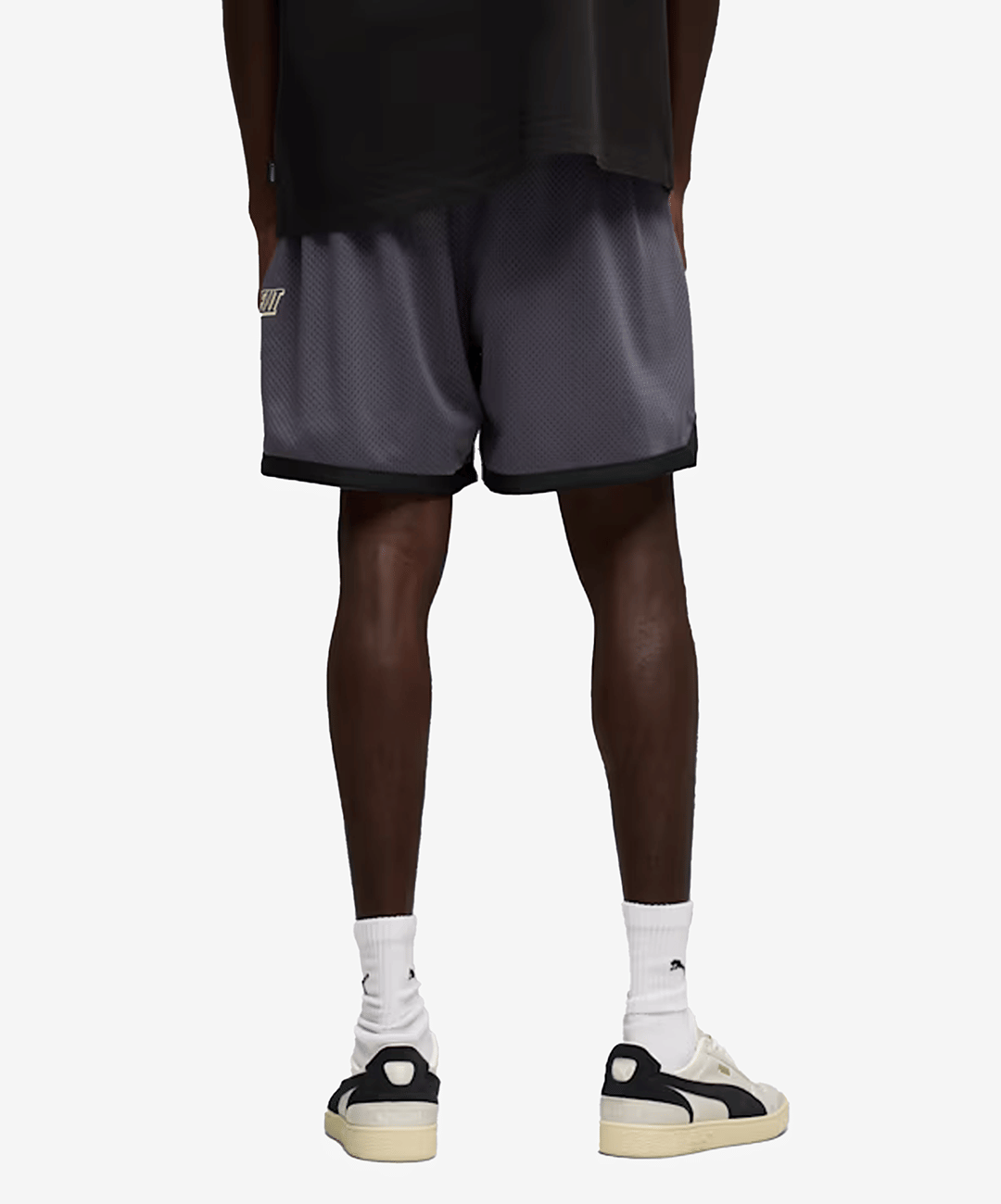 PUMA | REPRESENT OVERSIZED SHORTS { GALACTIC GRAY