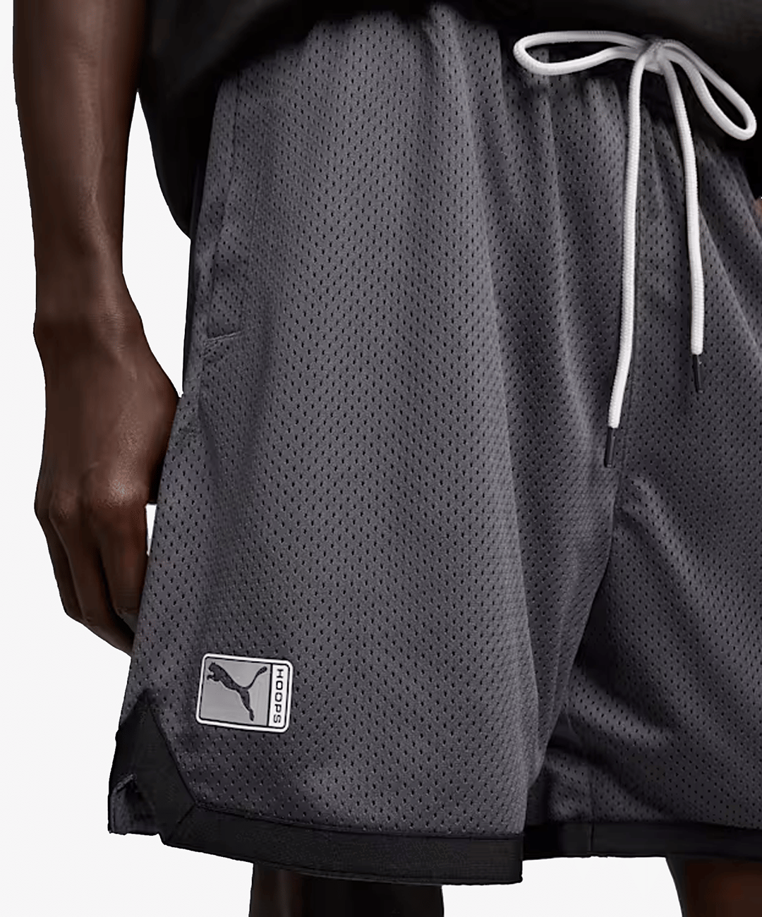 PUMA | REPRESENT OVERSIZED SHORTS { GALACTIC GRAY