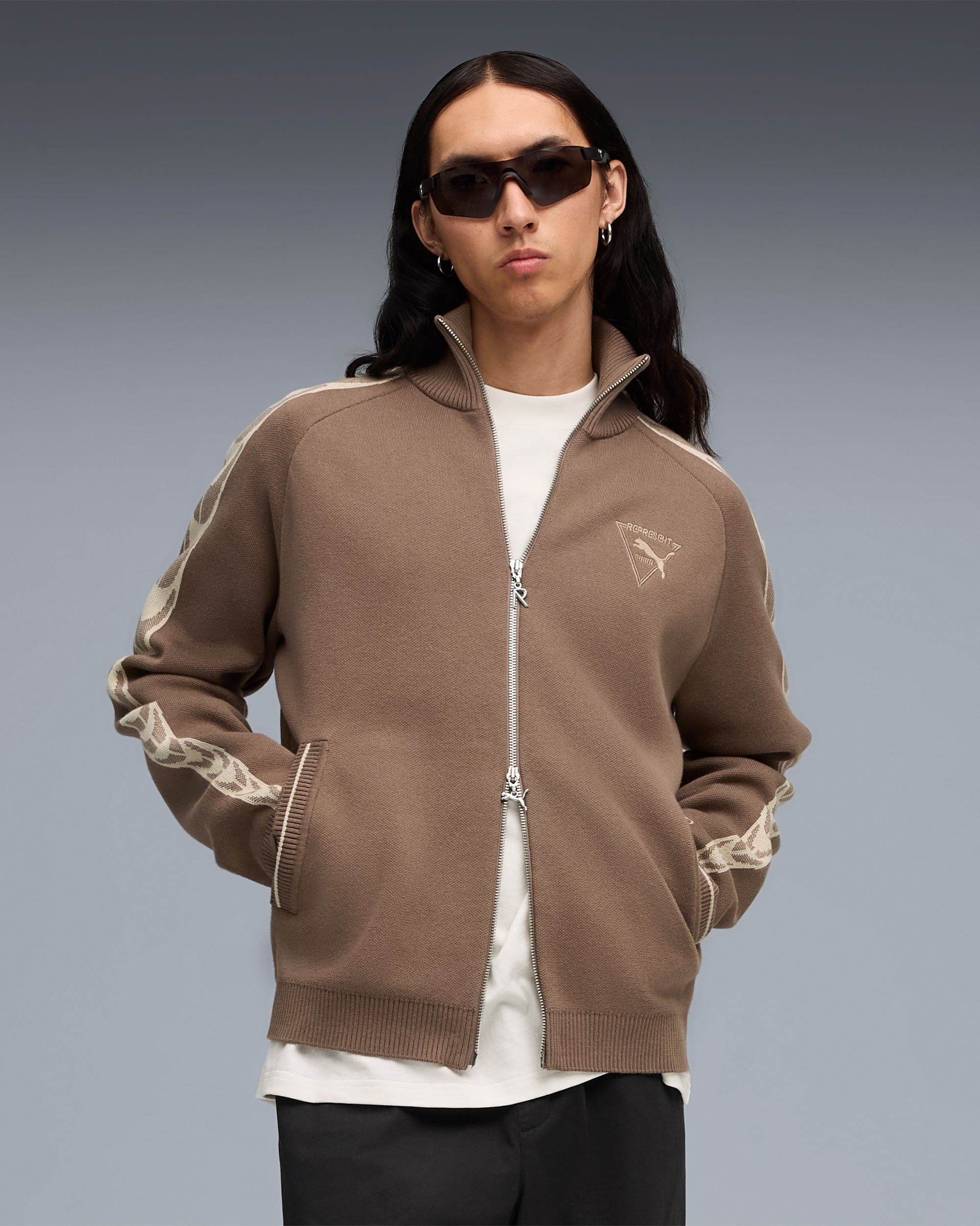 Puma Cardigan con logo Puma x REPRESENT T7 Unisex