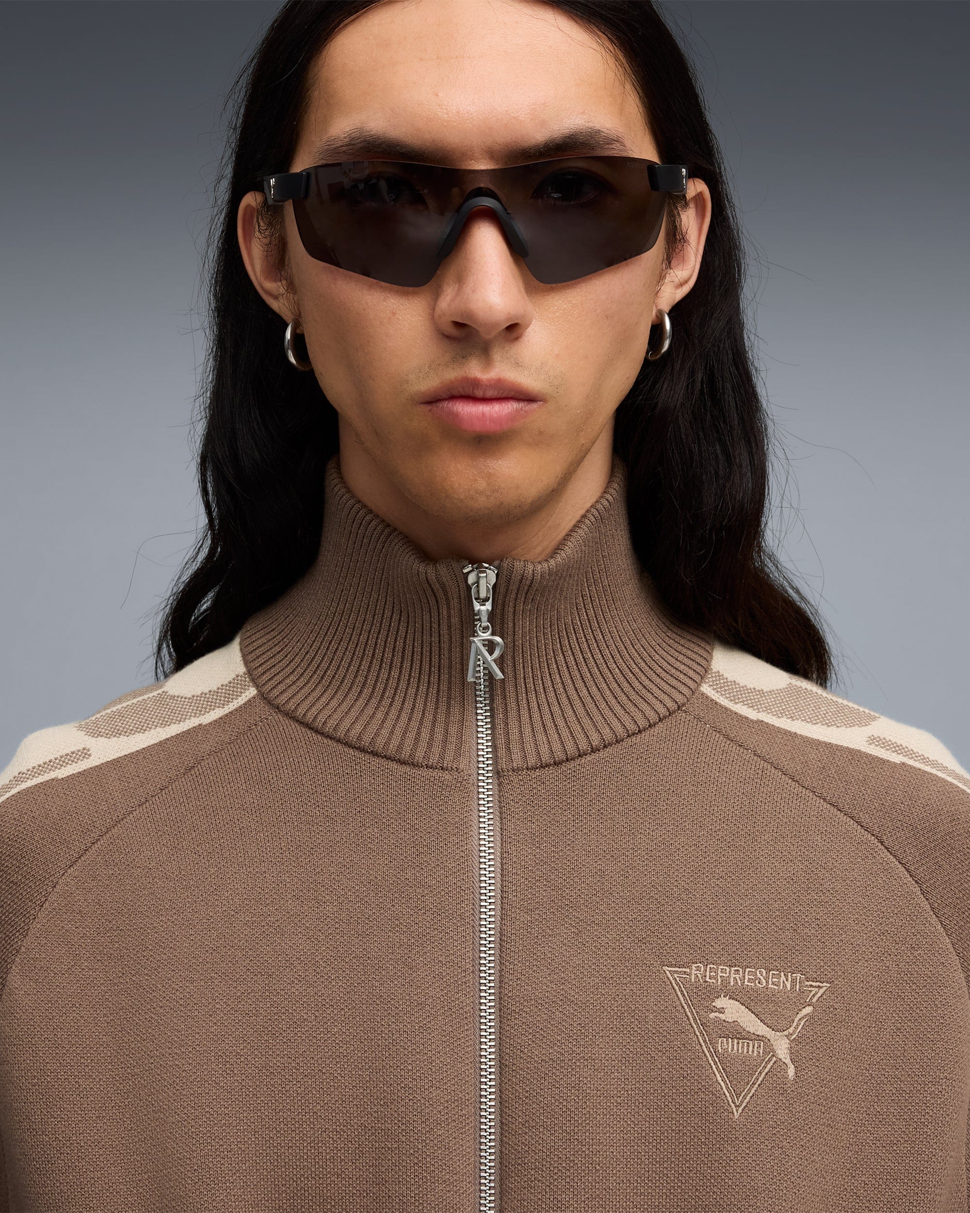 Puma Cardigan con logo Puma x REPRESENT T7 Unisex