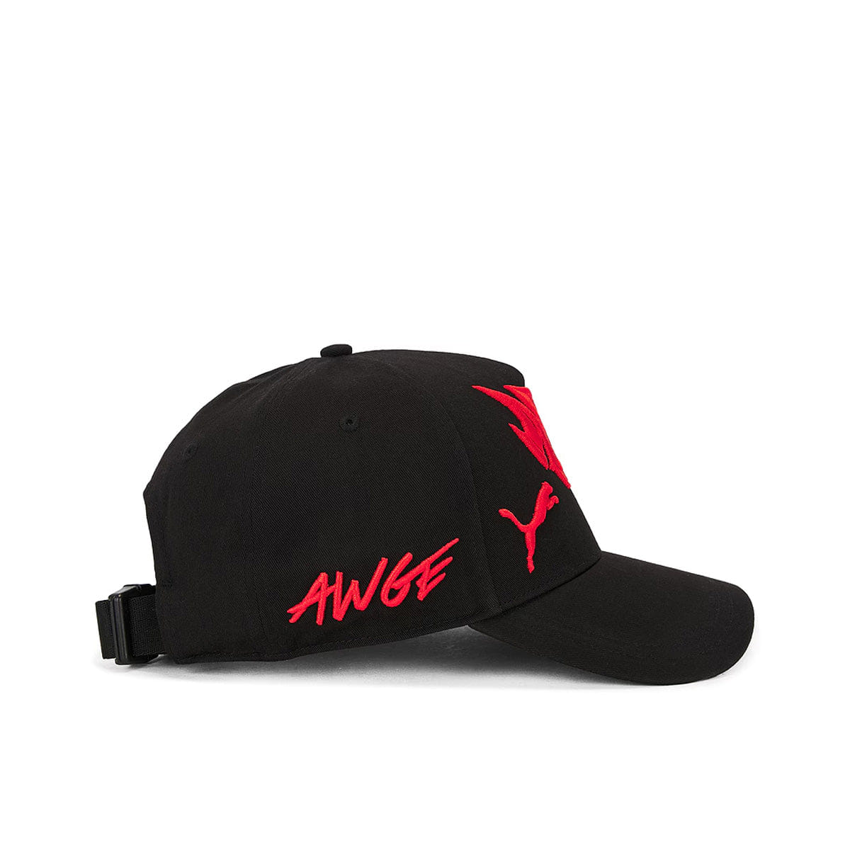 PUMA x ASAP ROCKY SEATBELT CAP PUMA BLACK - FIERCE RED