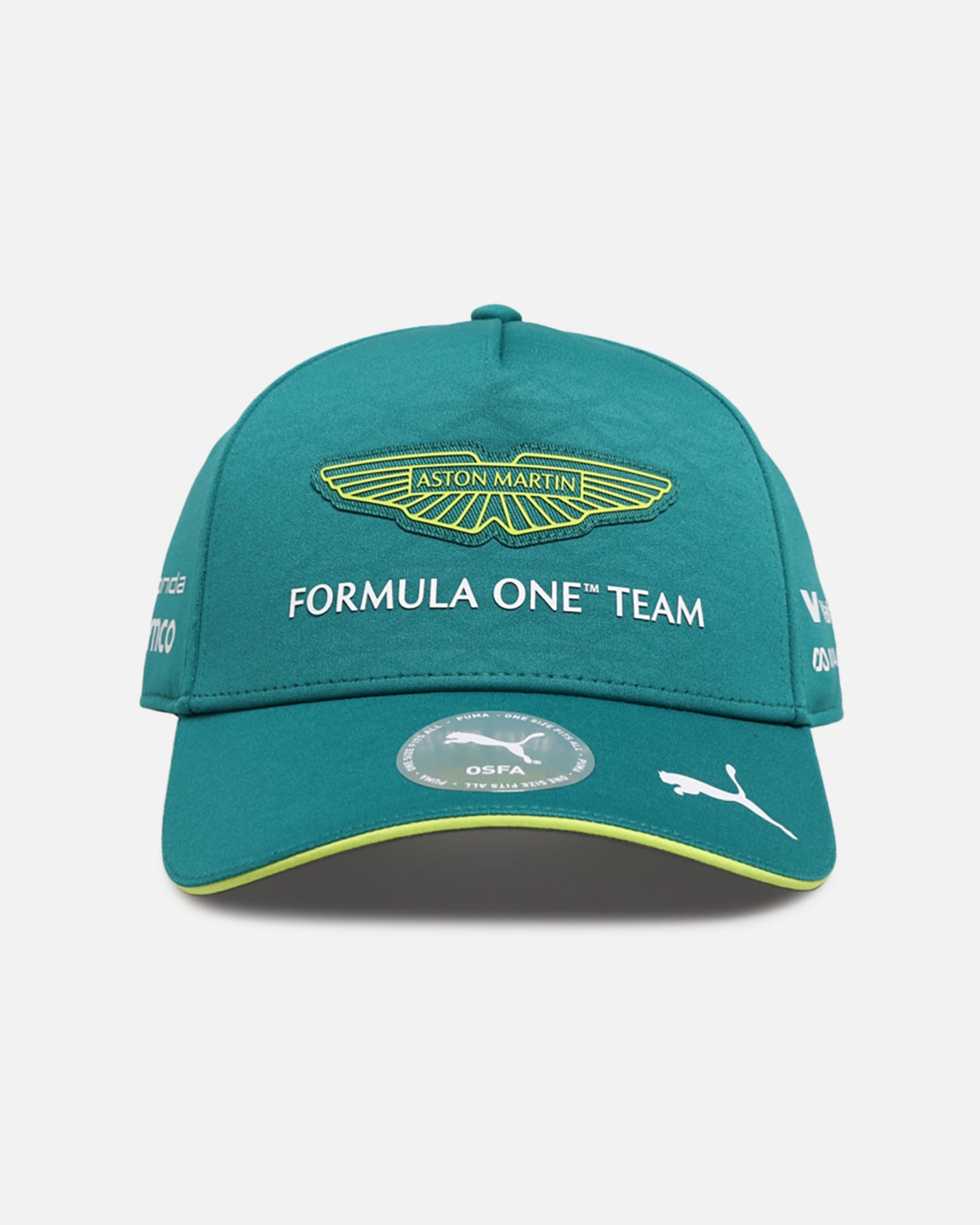Puma x Aston Martin Aramco F1® Team Replica Team Baseball Snapback Cap Green