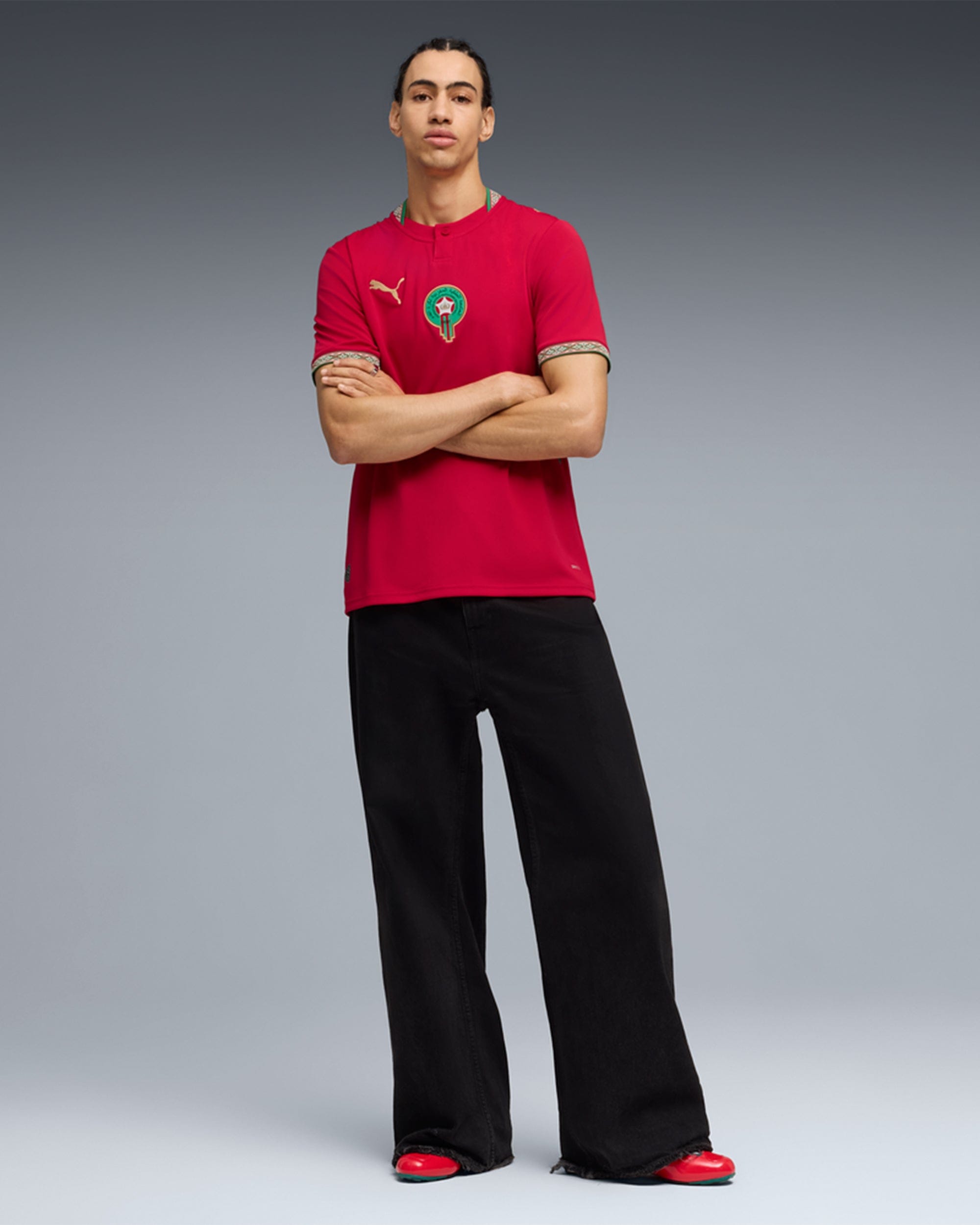 Puma Jersey T - Shirt 1ª equipación 2026 Puma Morocco Futbol para hombre