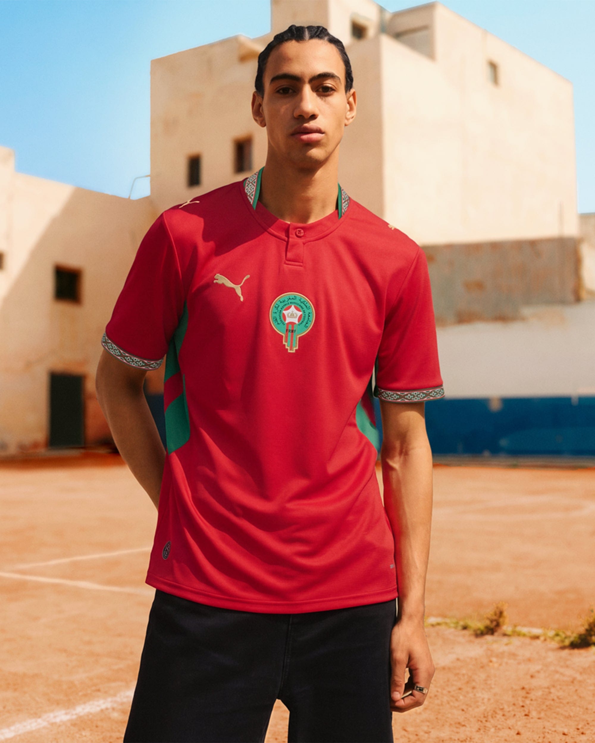 Puma Jersey T - Shirt 1ª equipación 2026 Puma Morocco Futbol para hombre