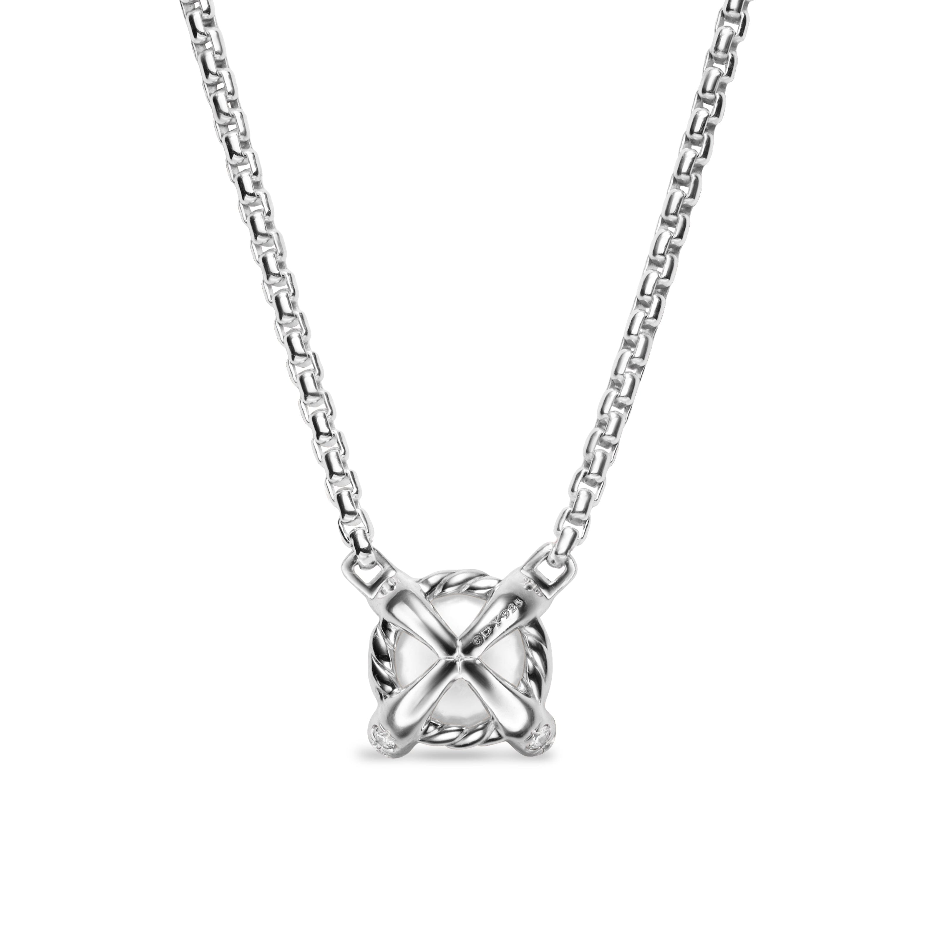 David Yurman Pearl Collection Necklace in Sterling Silver