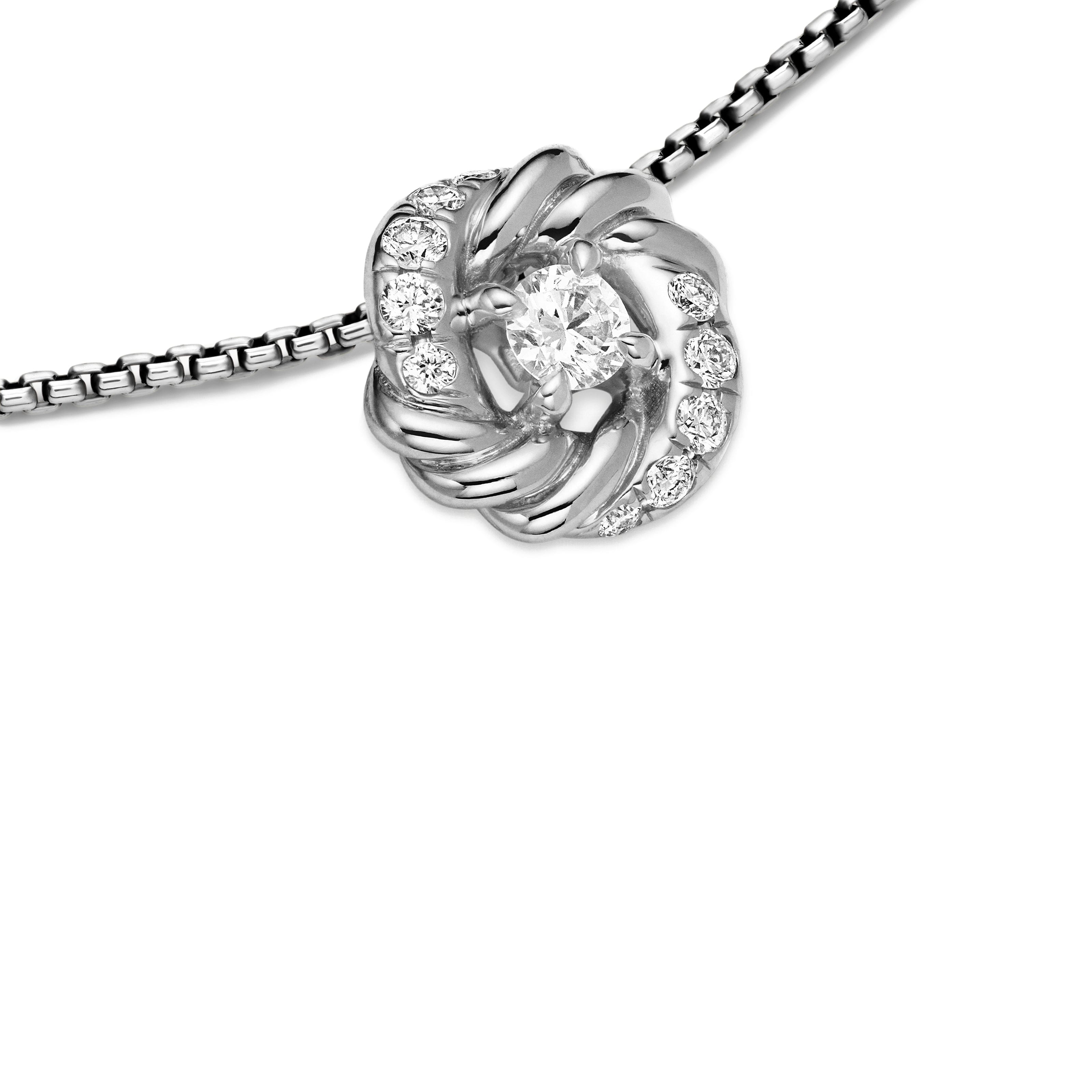 David Yurman Infinity Collection Necklace in Sterling Silver