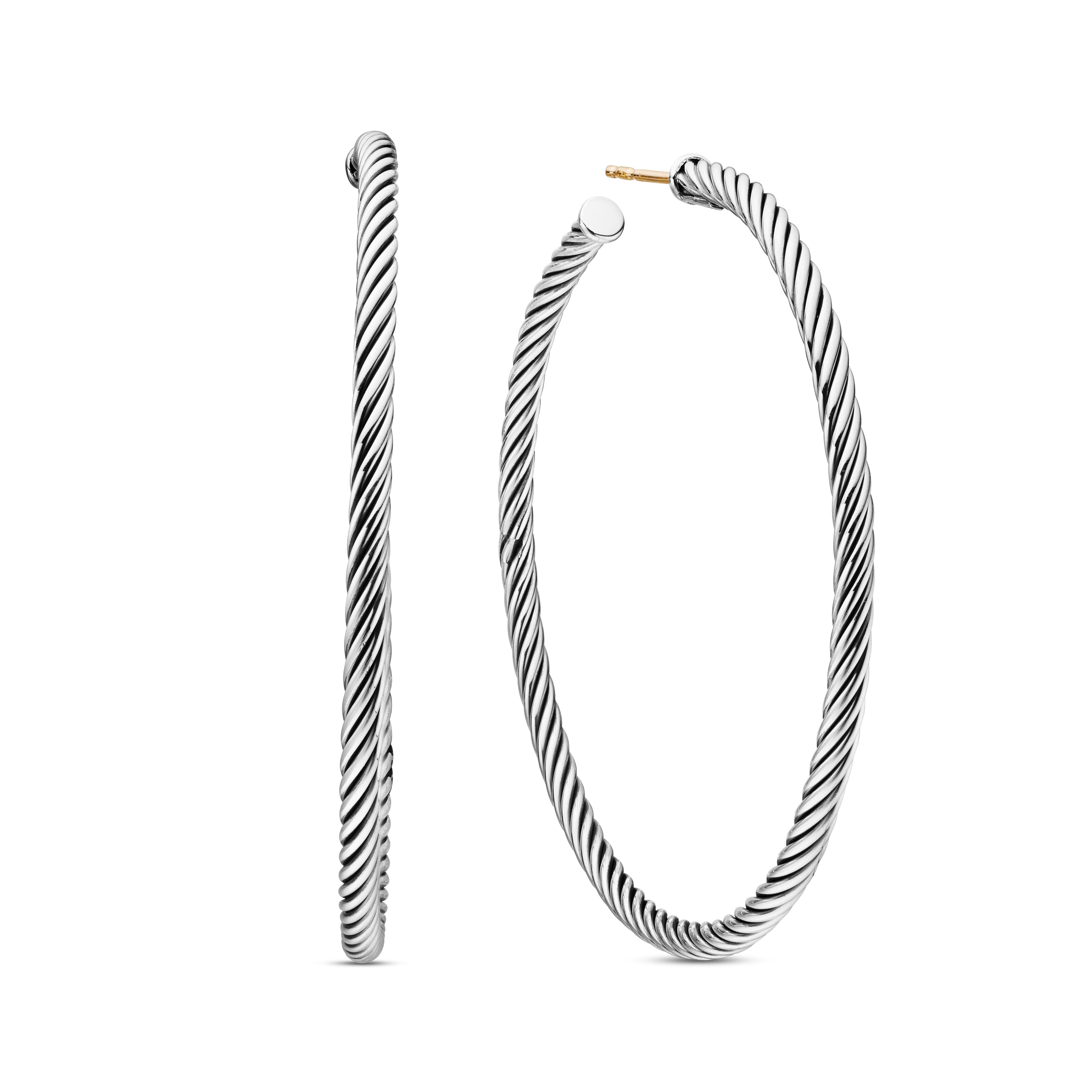 David Yurman Cable Collection® Earring in Sterling Silver