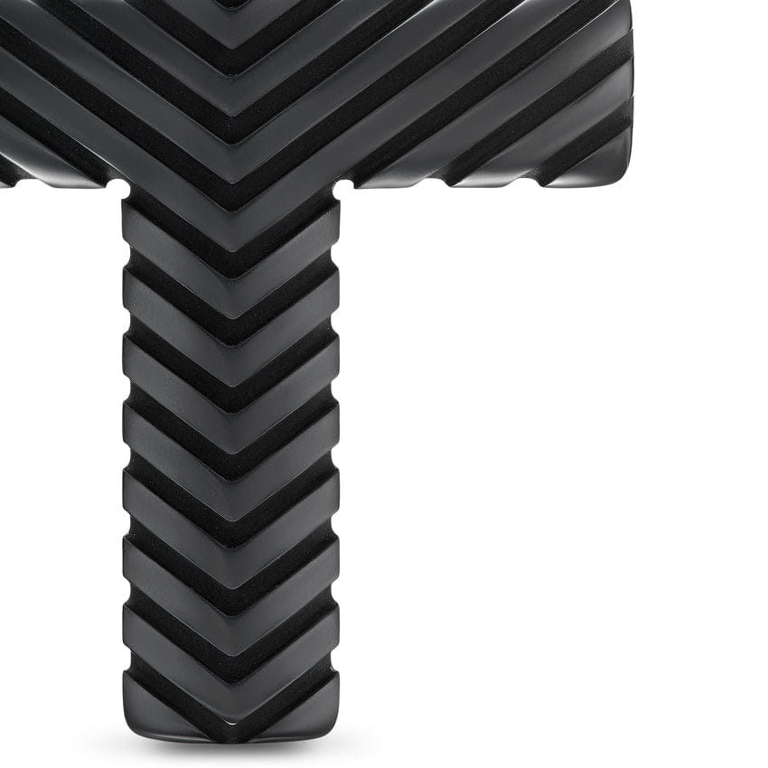 David Yurman Chevron Cross Pendant in Black Titanium, 36 mm