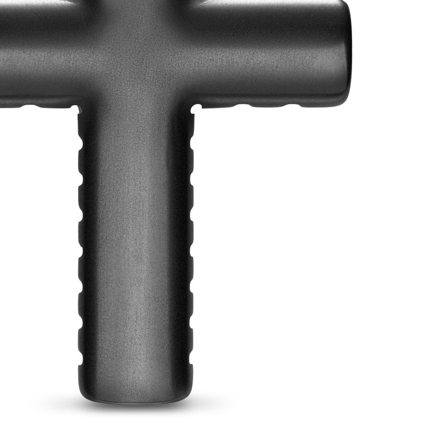 David Yurman Chevron Cross Pendant in Black Titanium, 36 mm