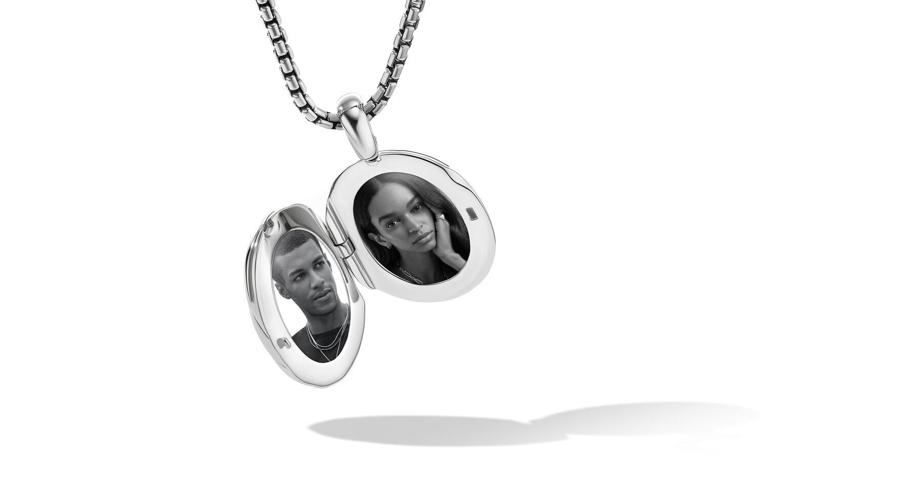 David Yurman The Sculpted Cable Collection Pendant in Sterling Silver