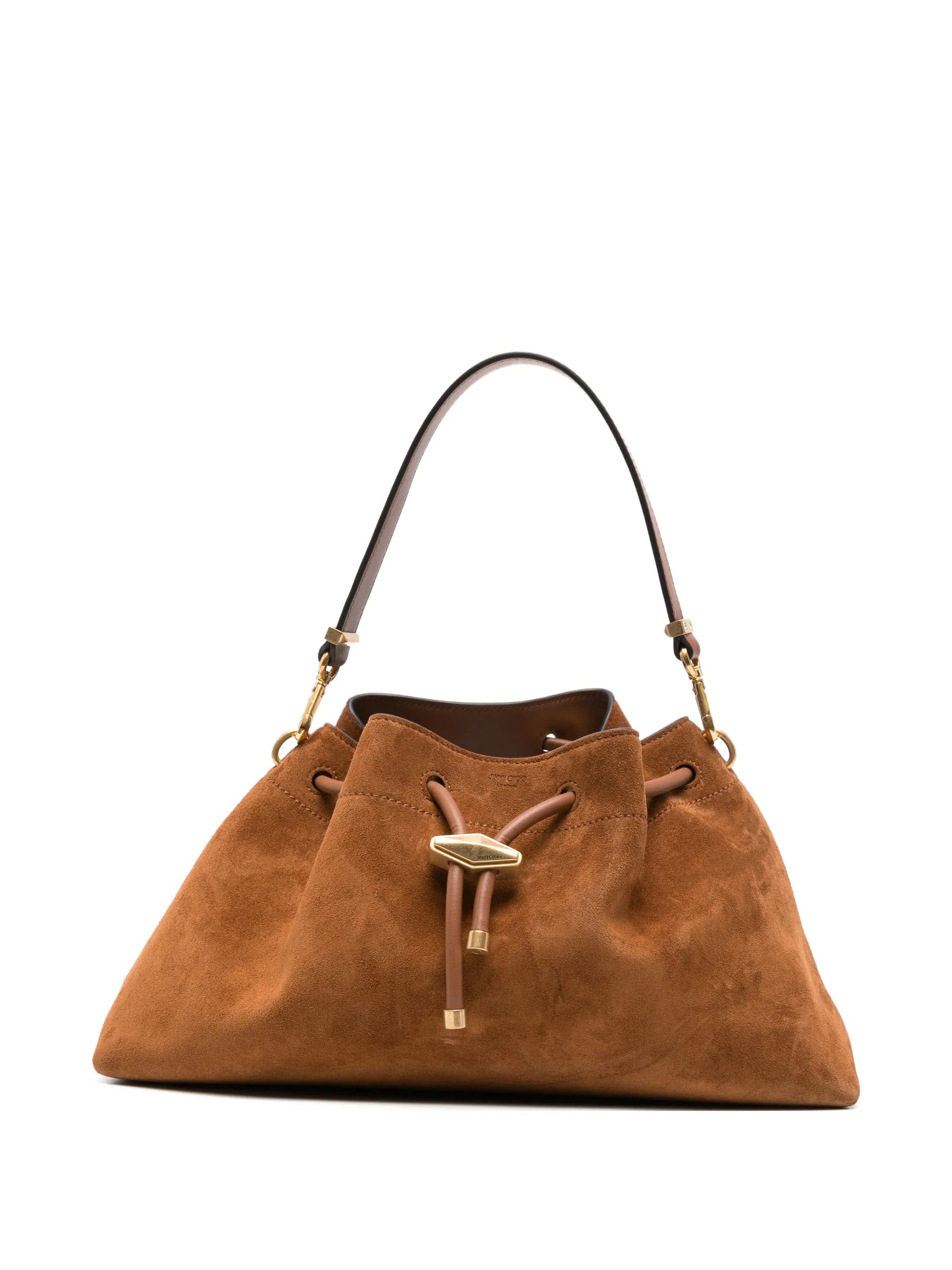 Jimmy Choo medium Cinch suede shoulder bag