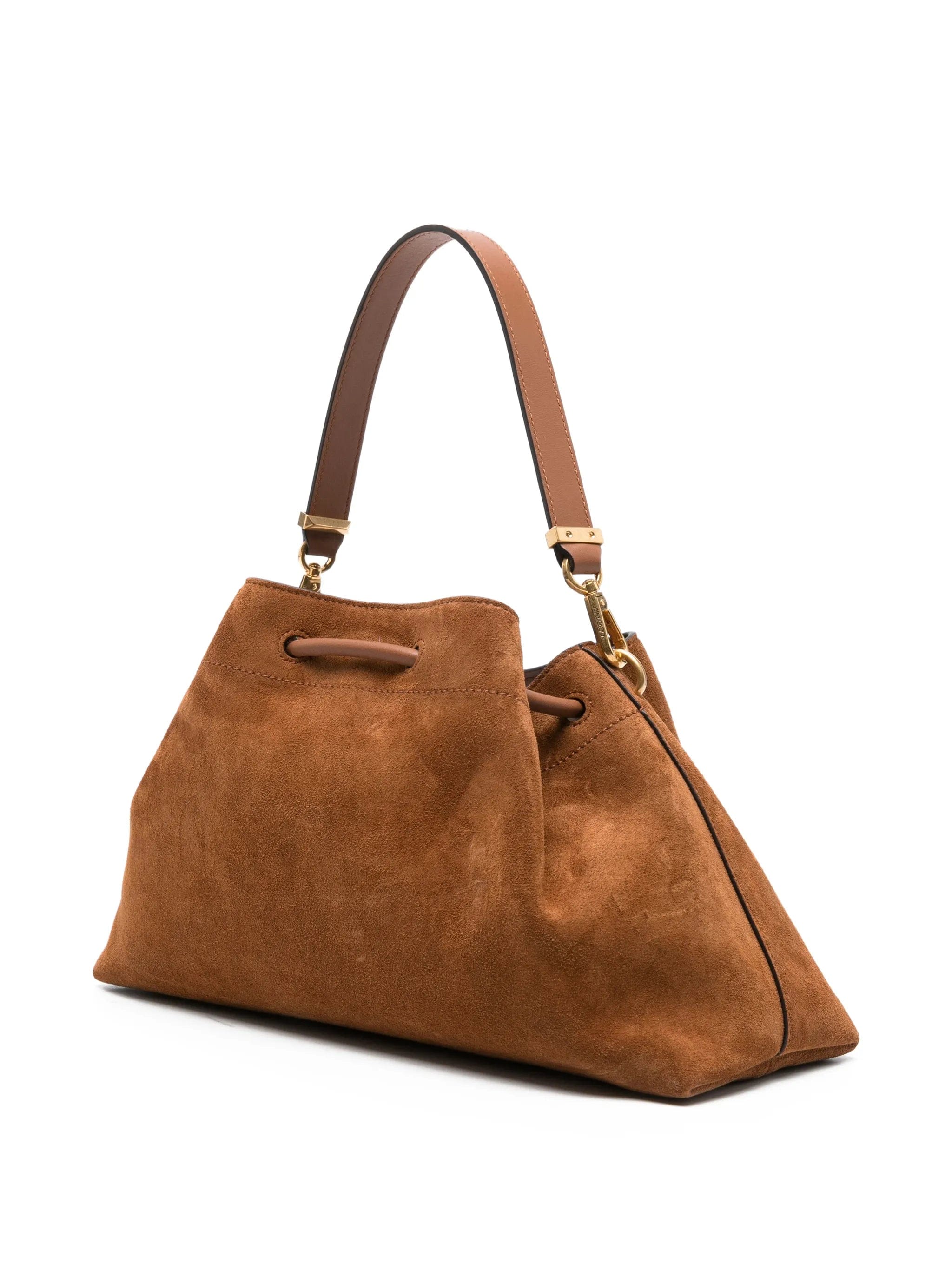 Jimmy Choo medium Cinch suede shoulder bag
