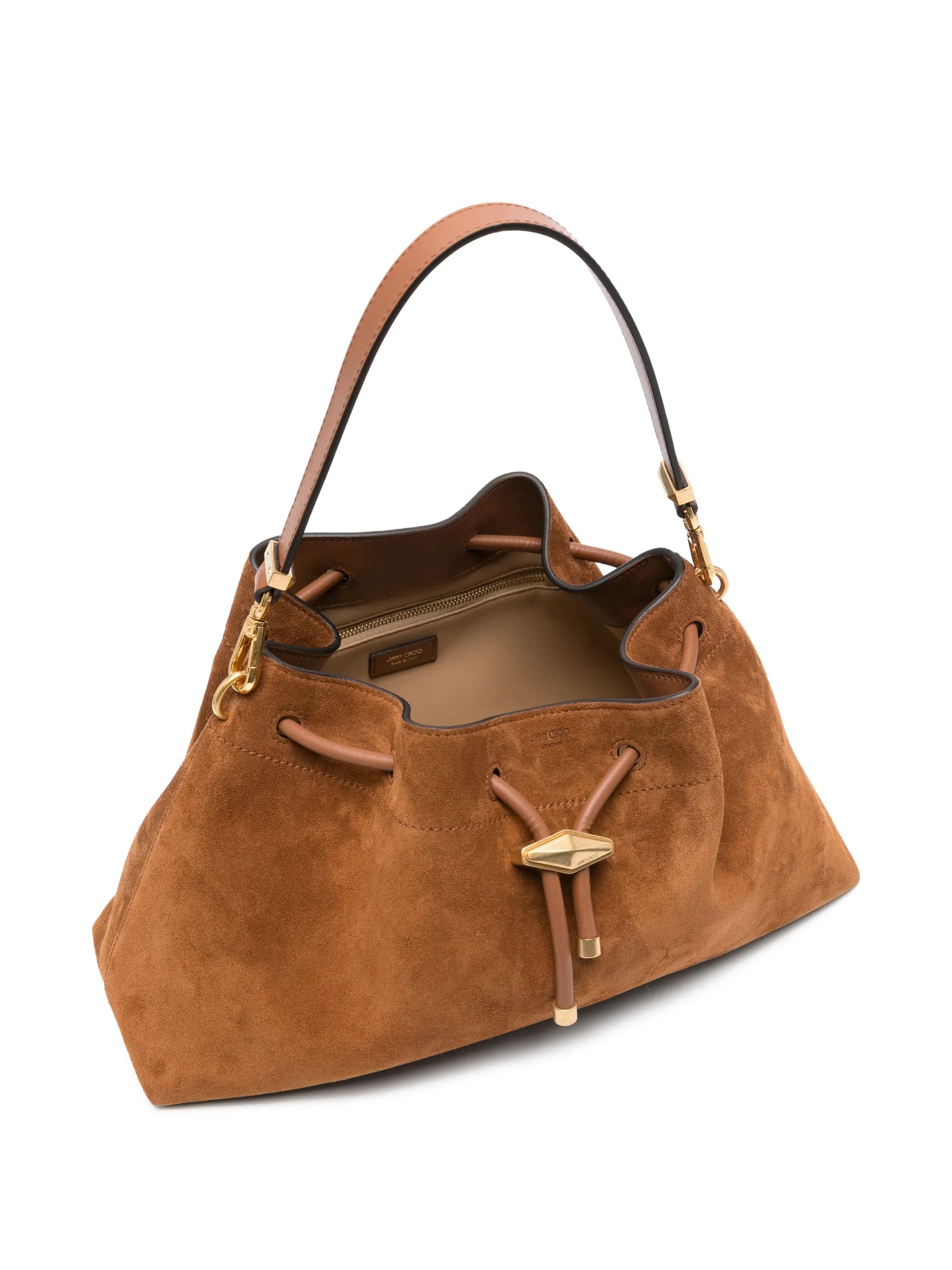 Jimmy Choo medium Cinch suede shoulder bag