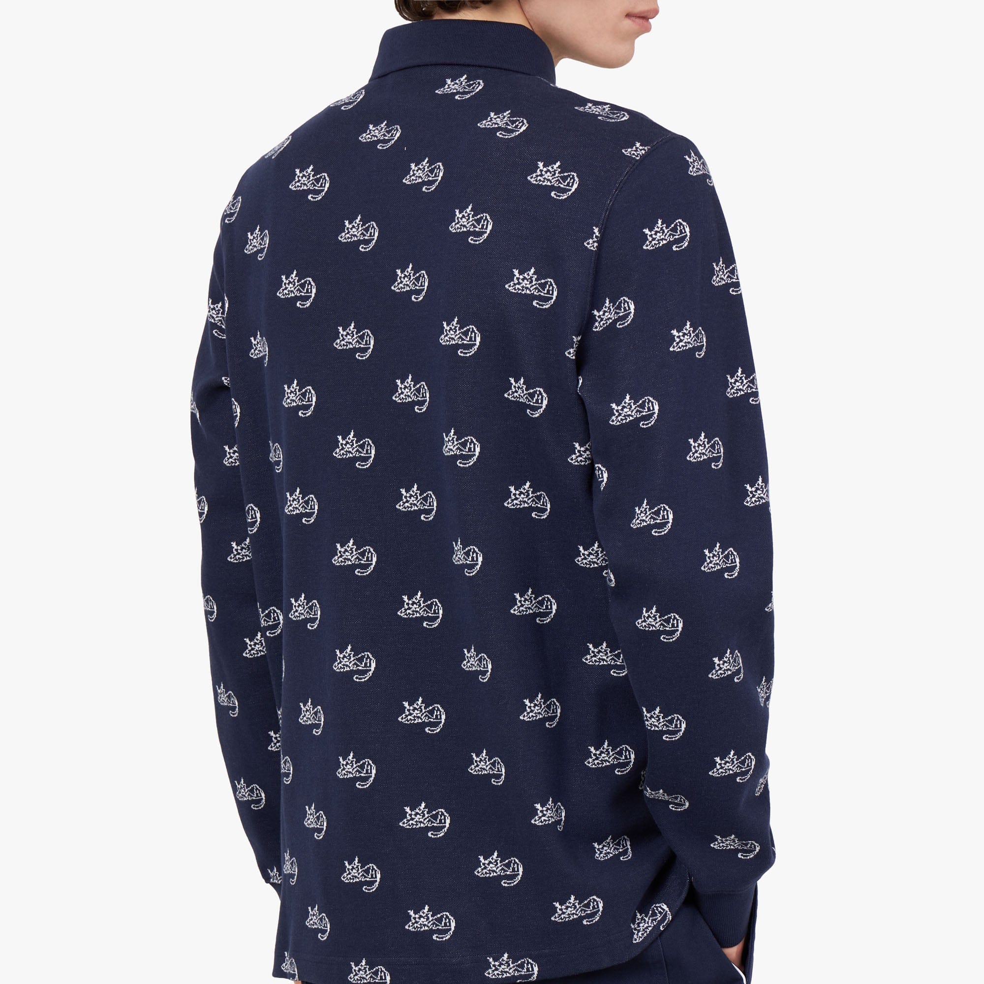 PUMA x Noah Jacquard Polo Shirt / Puma Navy