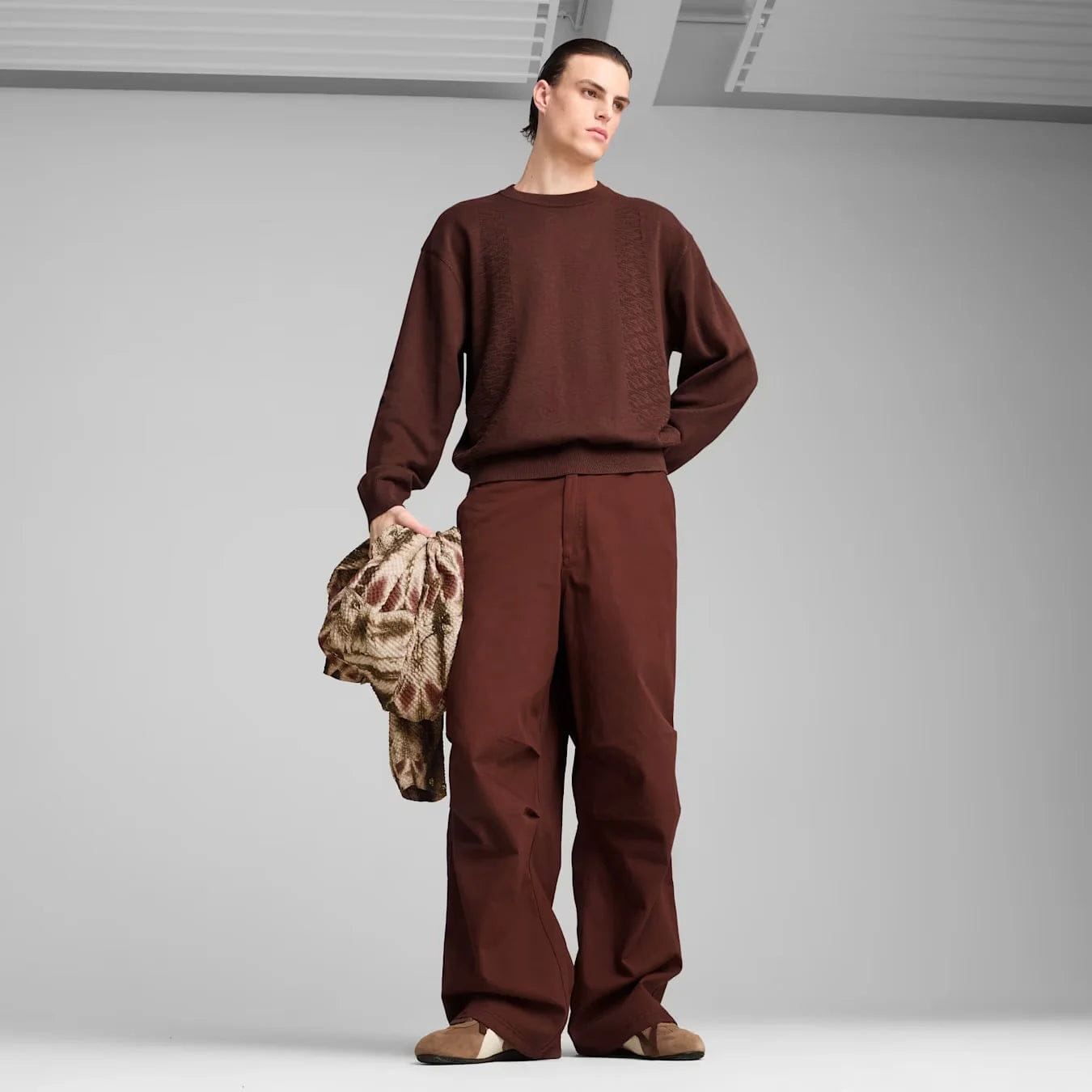 PUMA PALAIS ARTISAN Sweatshirt Chocotart