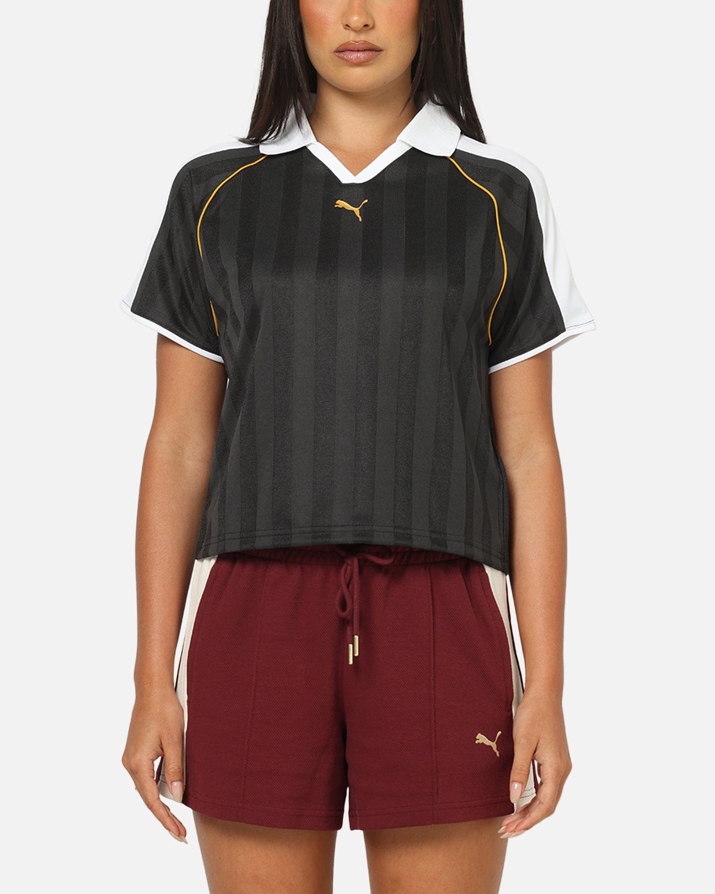 Puma Women's T7 Relaxed Football Jersey T - Shirt Puma Black