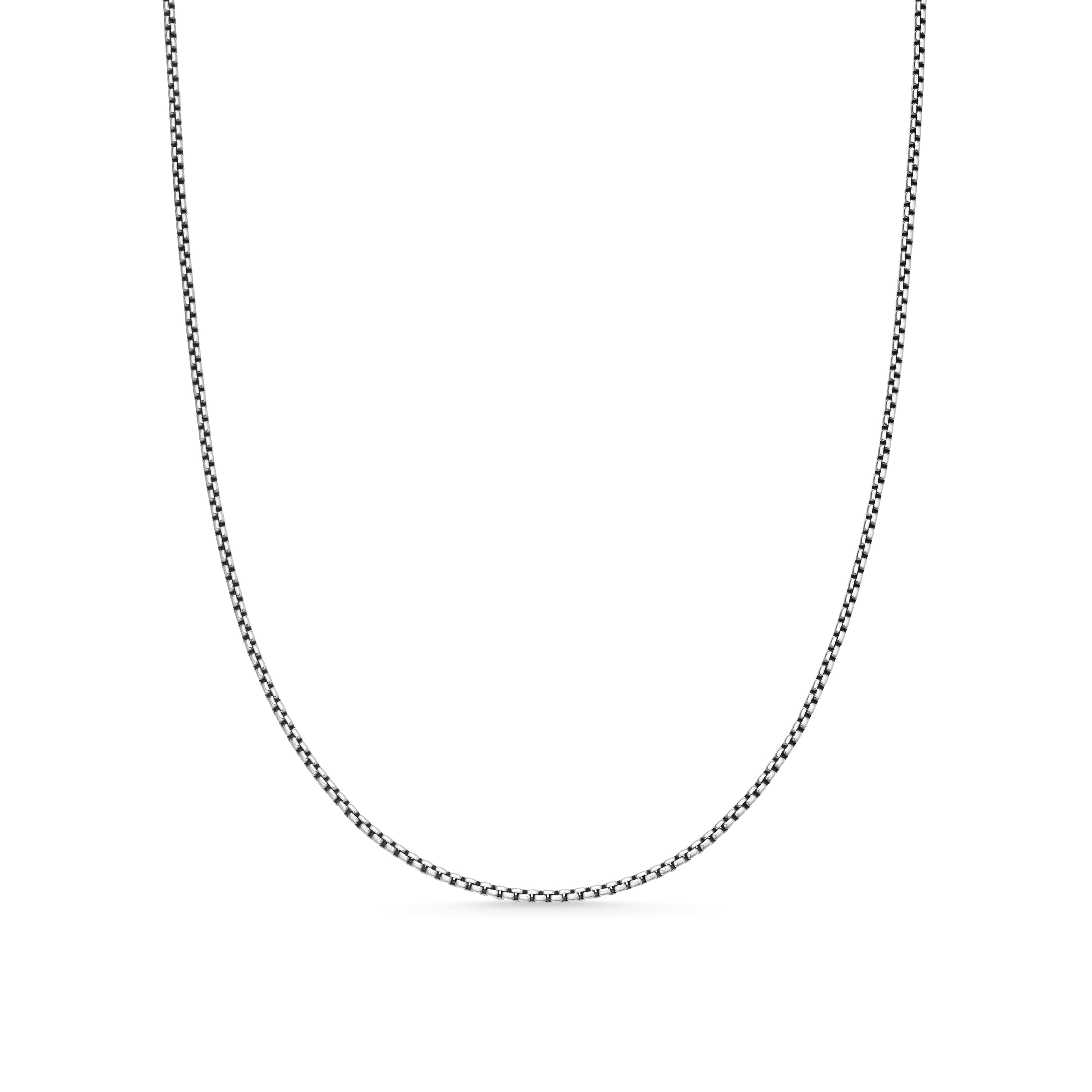 David Yurman Chain Collection Necklace in Sterling Silver and 14k Gold