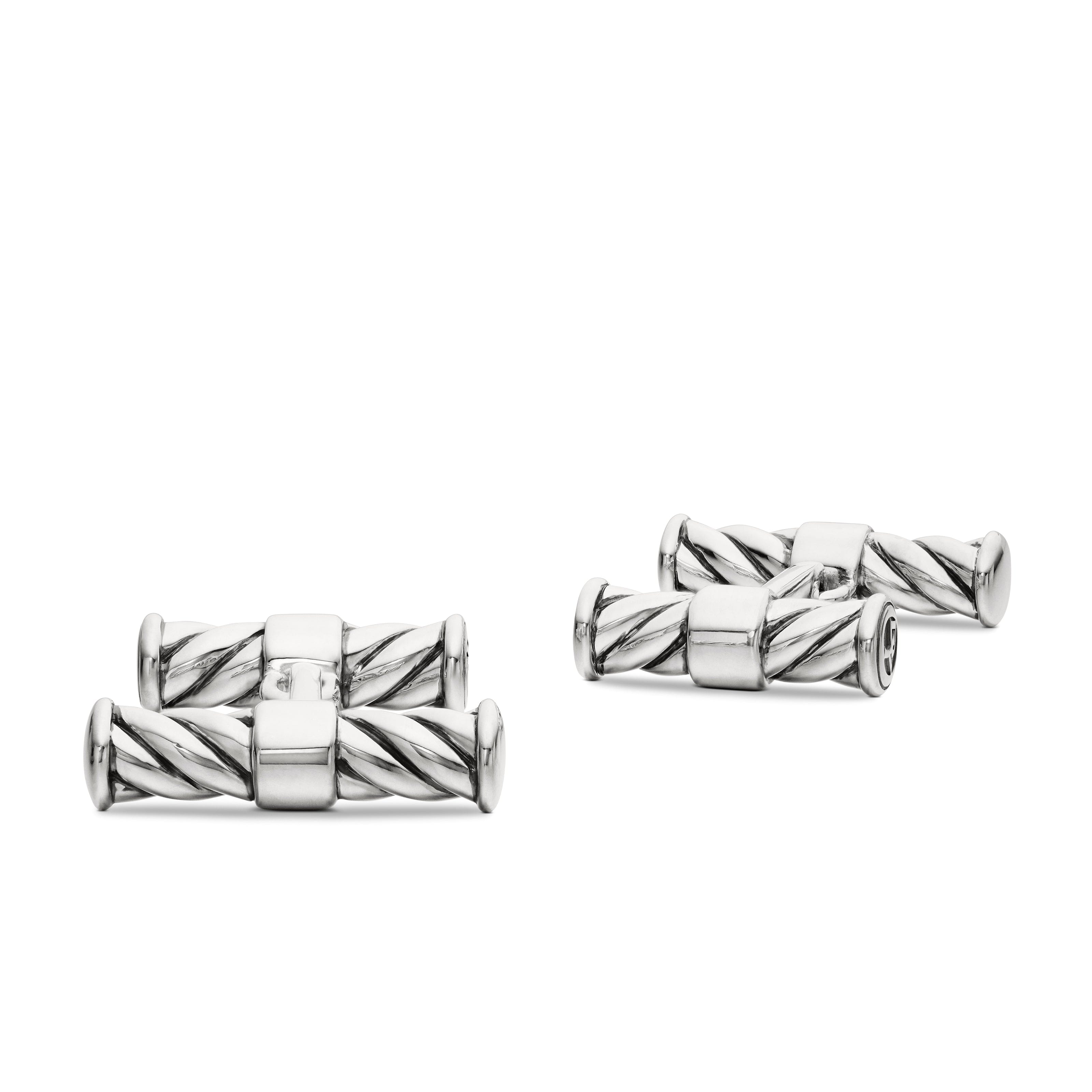 David Yurman Sculpted Cable Collection Accessorie in Sterling Silver