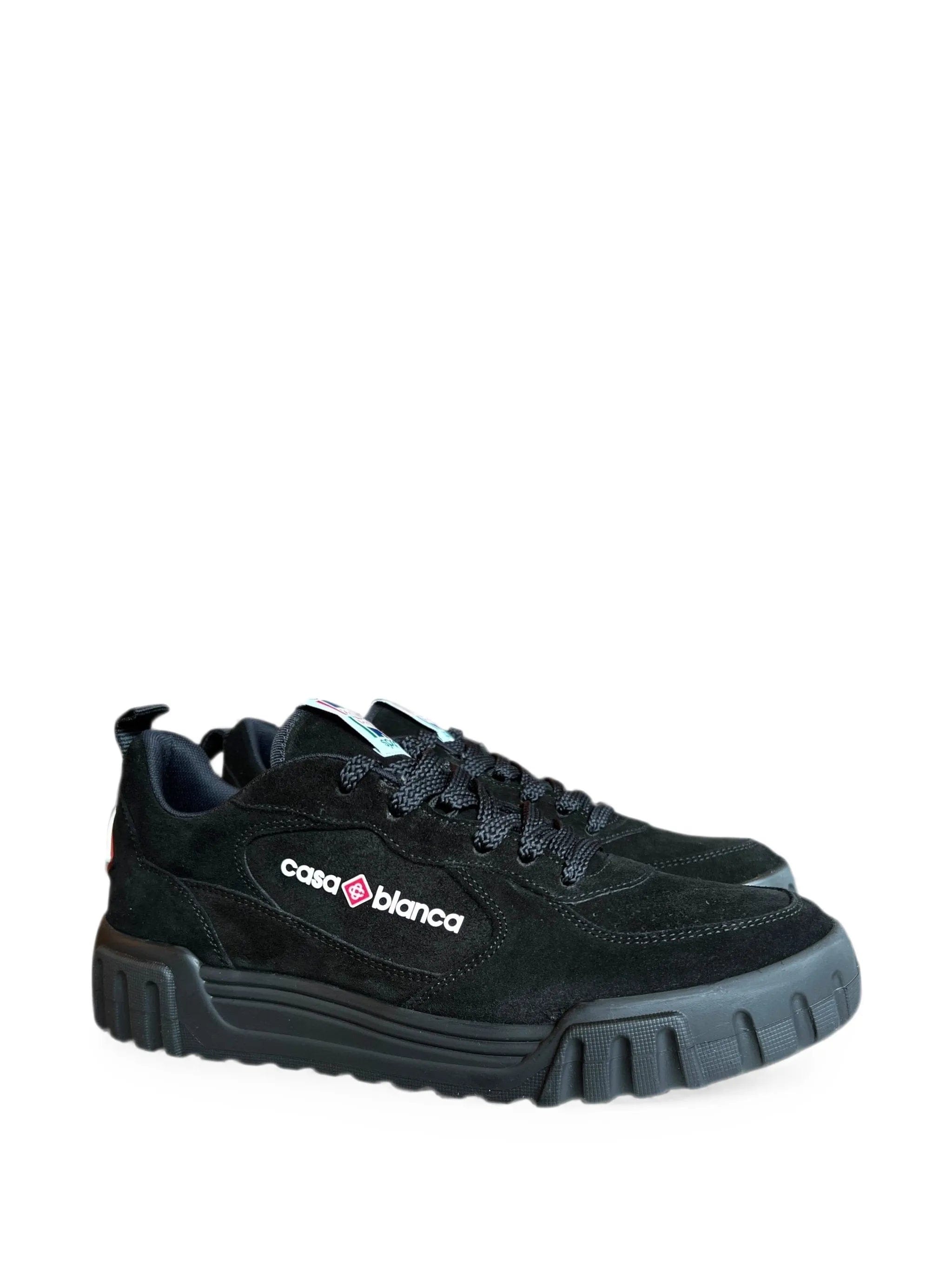 Casablanca Court suede - detail sneakers