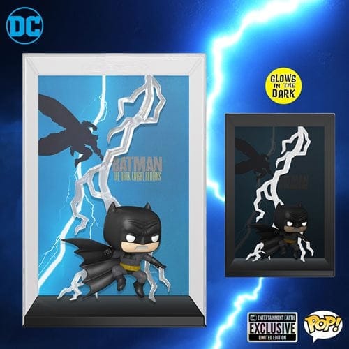 Funko Pop! Batman: The Dark Knight Returns Glow - in - the Dark Comic Cover Figure #1 - Entertainment Earth Exclusive