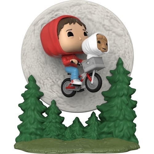 Funko Pop! Moment 1259 E.T. 40th Anniversary - Elliott & E.T. Glow - in - the - Dark Vinyl Figure