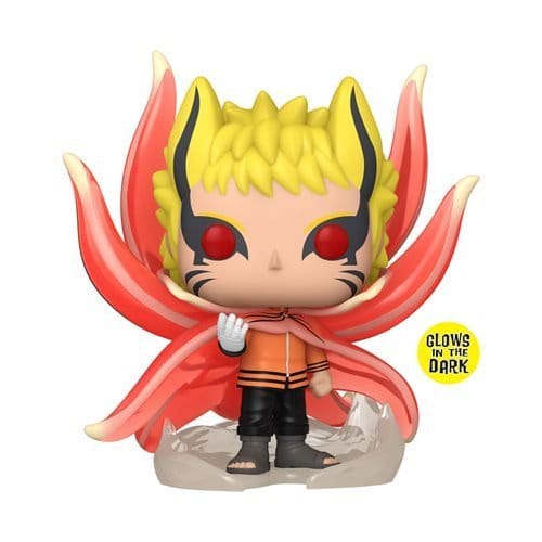 Funko Pop! 1361 Animation - Boruto - Naruto Baryon Mode Glow - in - the - Dark Super 6 - Inch Vinyl Figure - AAA Exclusive