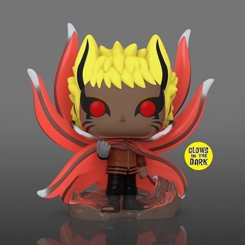 Funko Pop! 1361 Animation - Boruto - Naruto Baryon Mode Glow - in - the - Dark Super 6 - Inch Vinyl Figure - AAA Exclusive