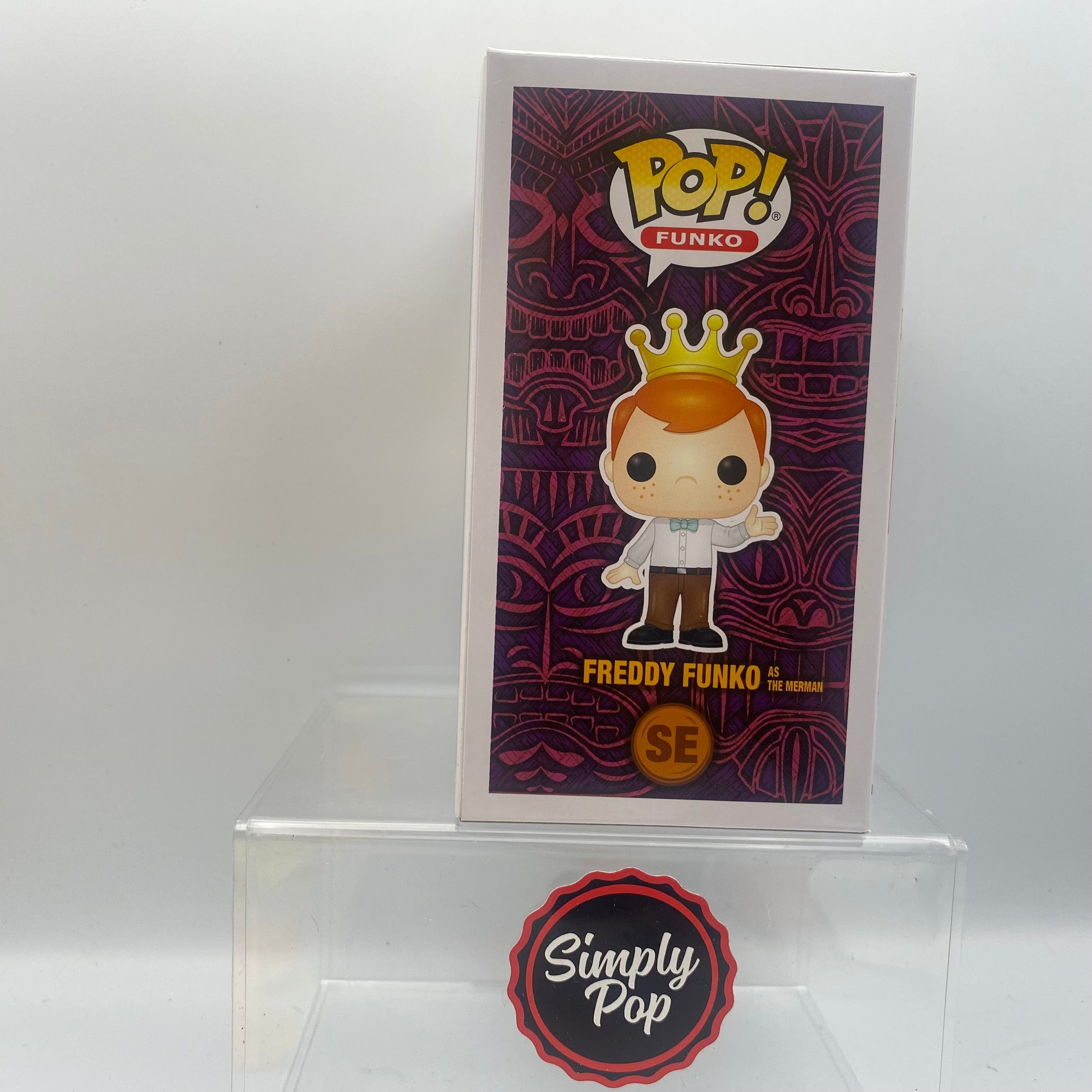 Funko Pop Freddy Funko As The Merman #SE 2019 Box Of Fun Limited to 5000 pcs Freaky Tiki Fundays