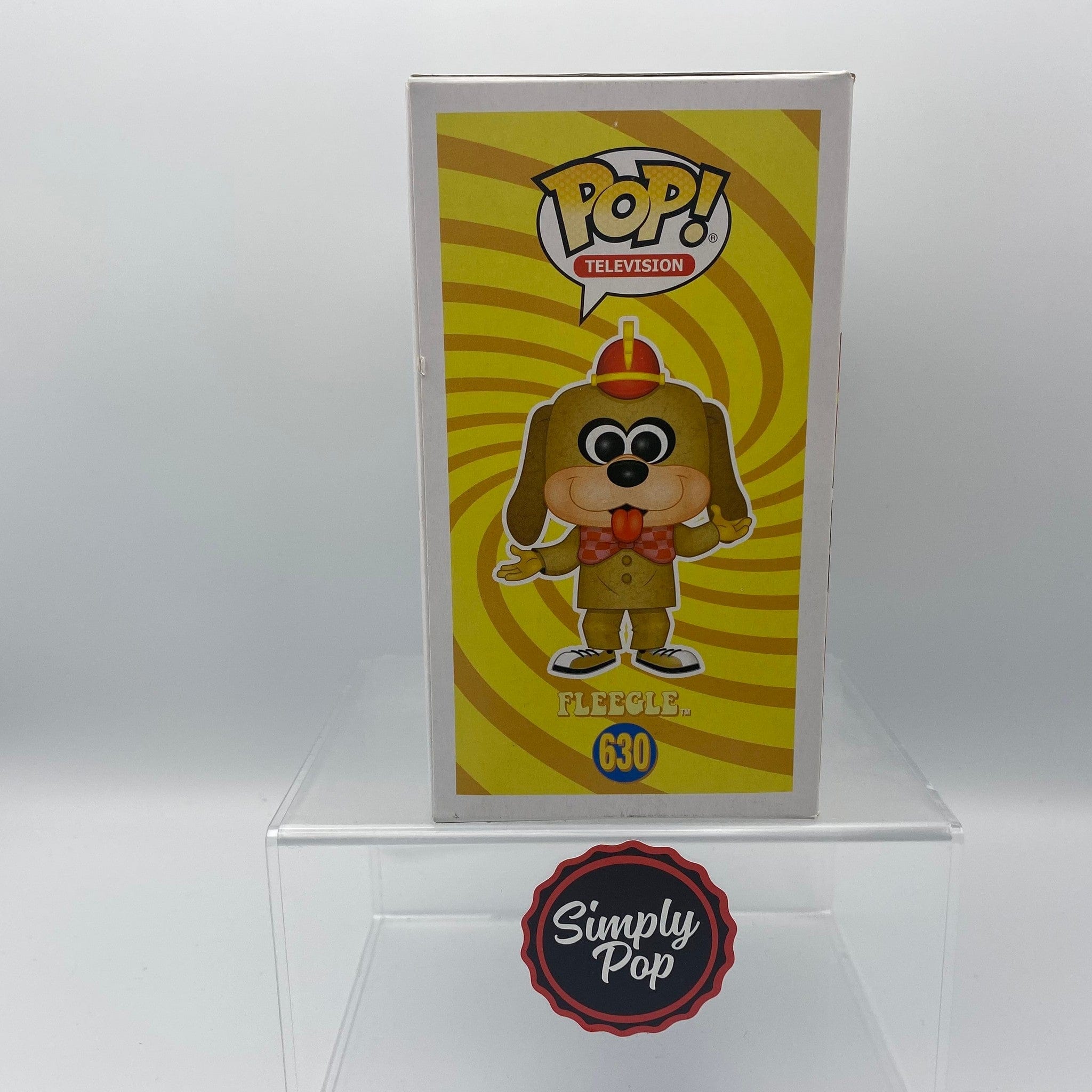 Funko Pop Fleegle #630 The Banana Splits 2018 SDCC San Diego Con Official Sticker LE 4000 pcs