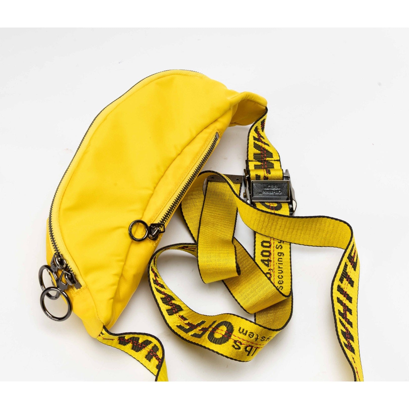 Off - White Yellow Industrial - Strap Belt Bag