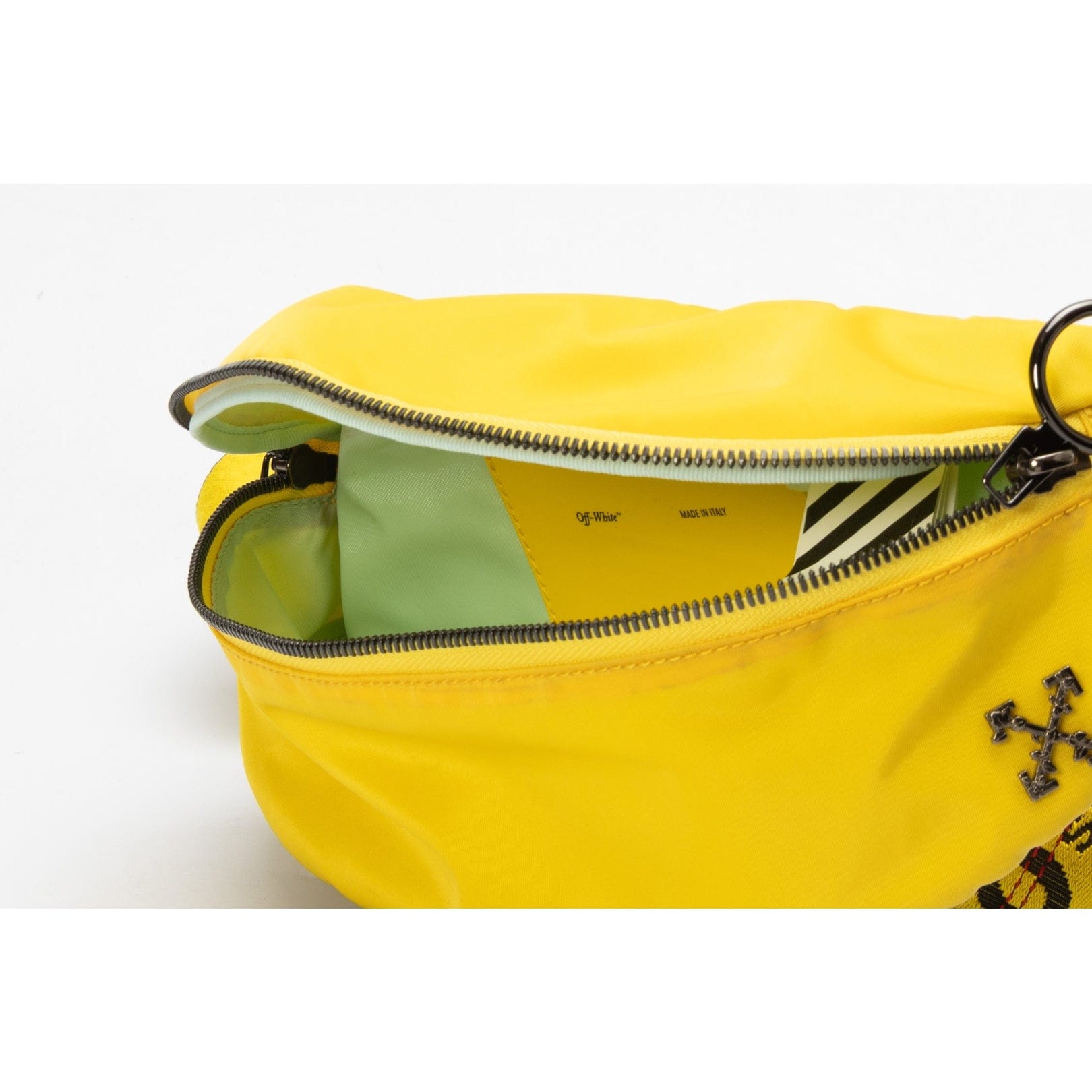 Off - White Yellow Industrial - Strap Belt Bag