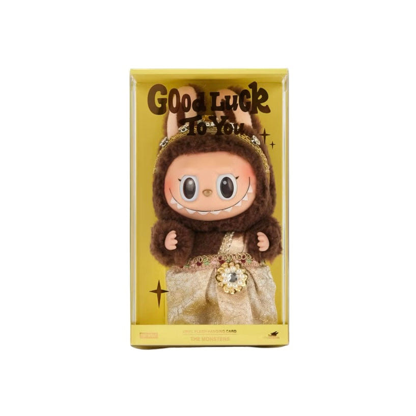 Pop Mart Labubu The Monsters Good Luck To You Vinyl Plush Pendant