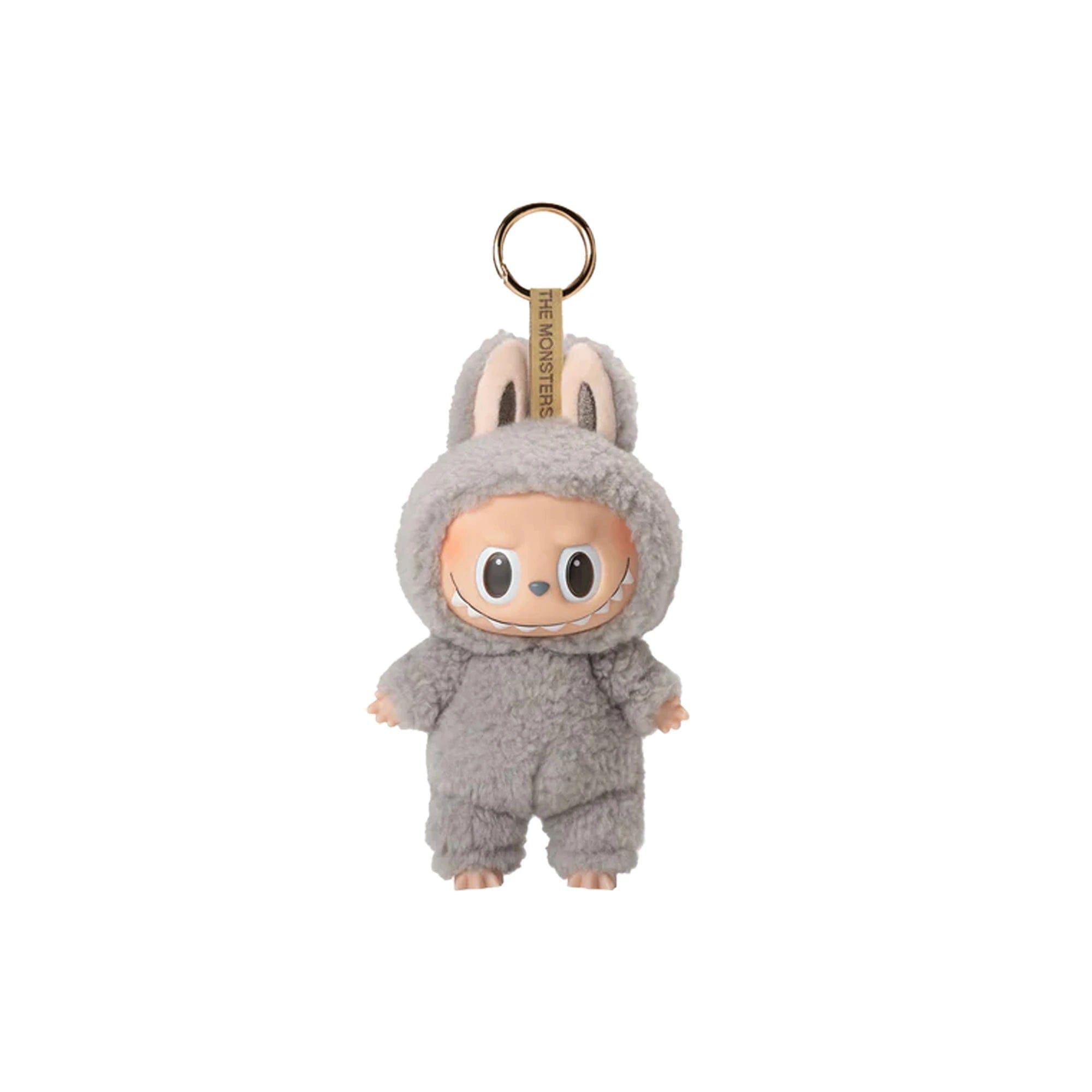 POP MART Labubu The Monsters Exciting Macaron Sesame Bean Vinyl Plush Pendant