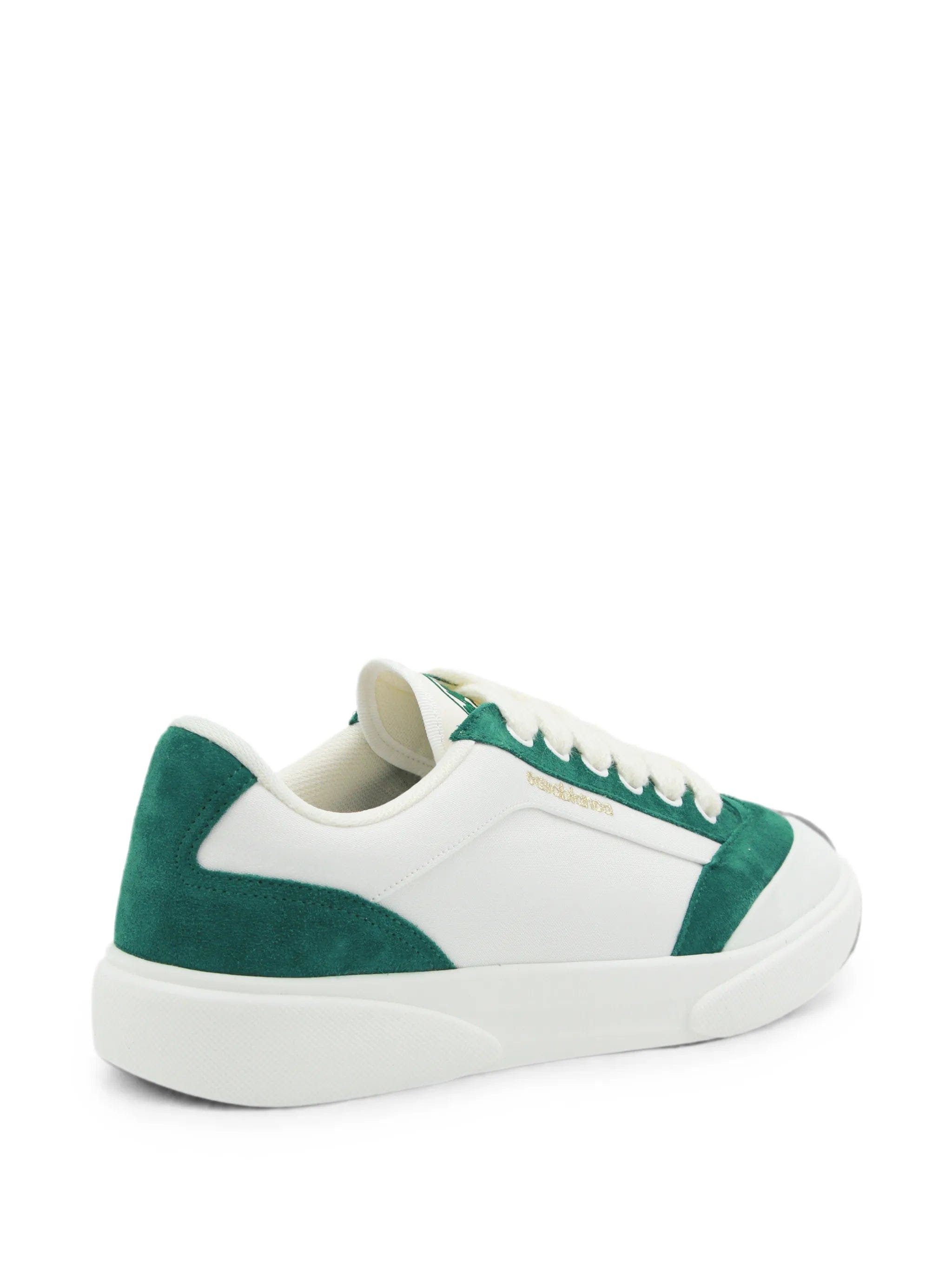 Casablanca Del Mar suede - panelled logo - print sneakers