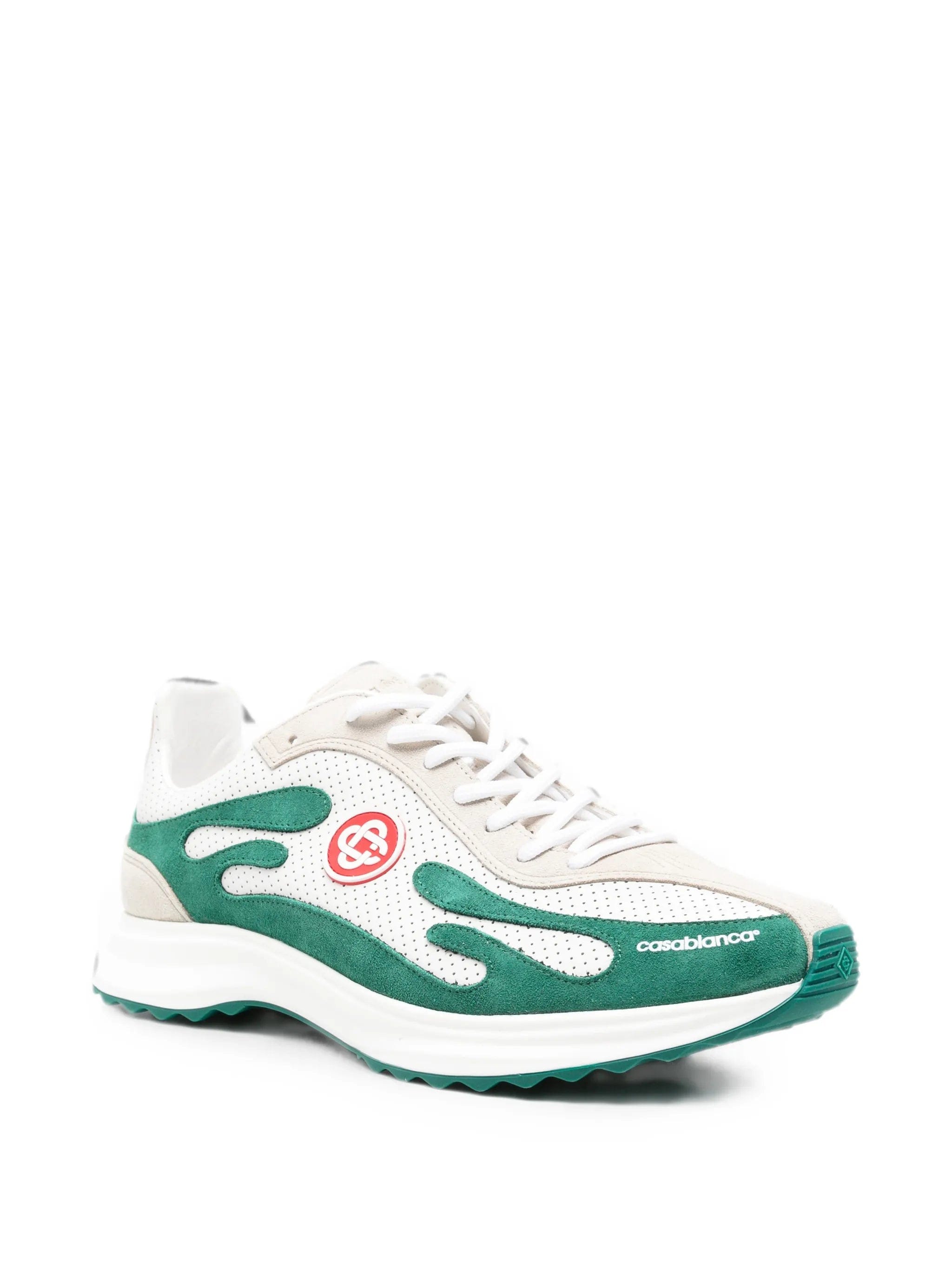 Casablanca Stade LT perforated - leather sneakers