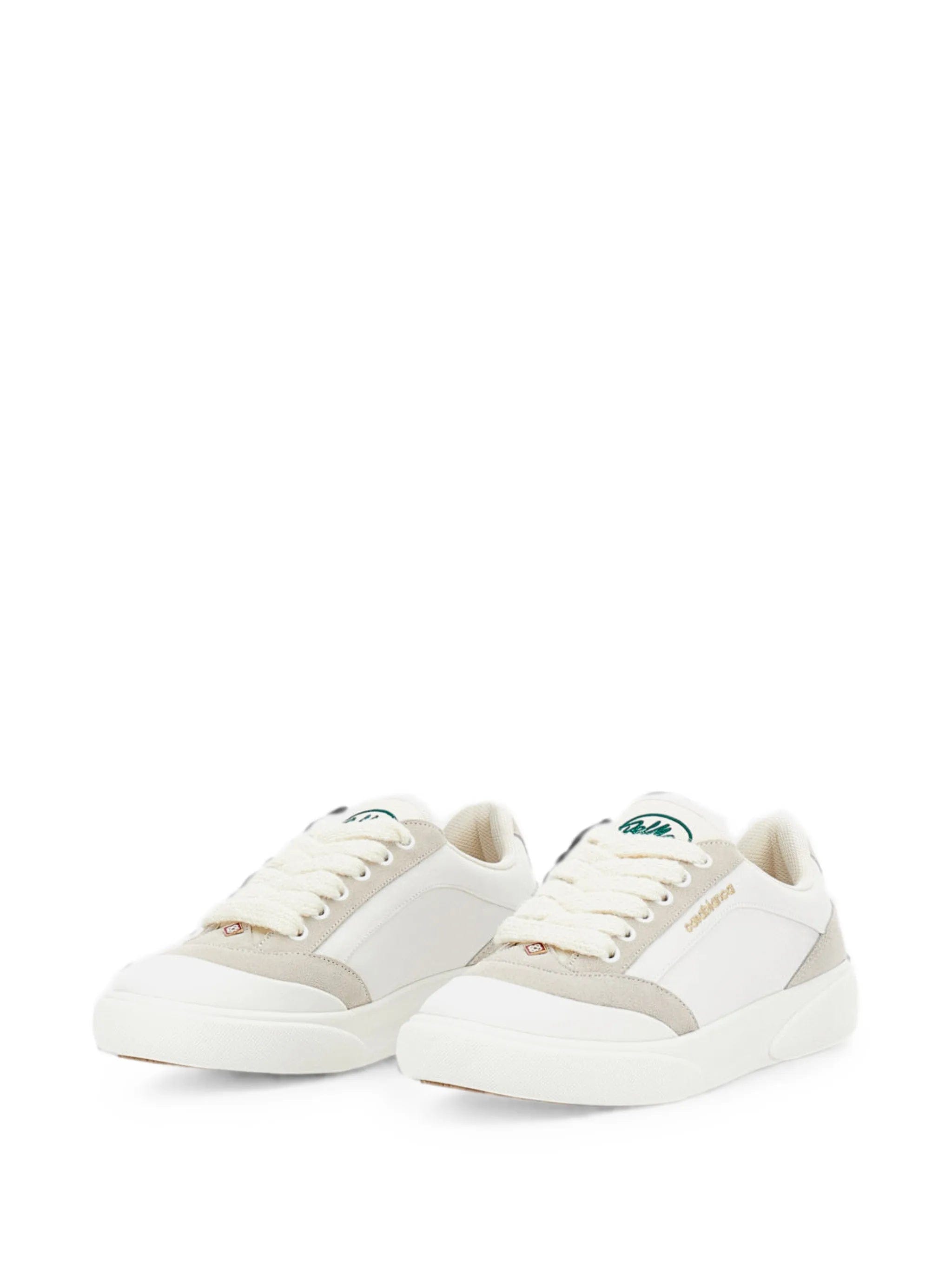 Casablanca multi - texture panelled sneakers